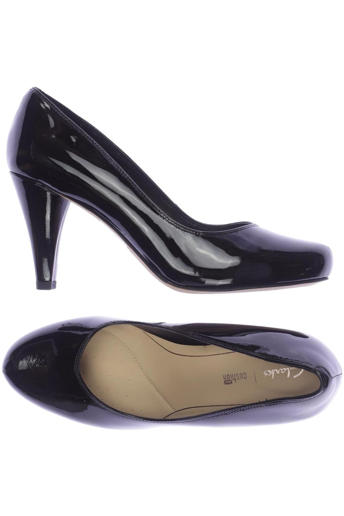 

Clarks Damen Pumps, schwarz, Gr. 40
