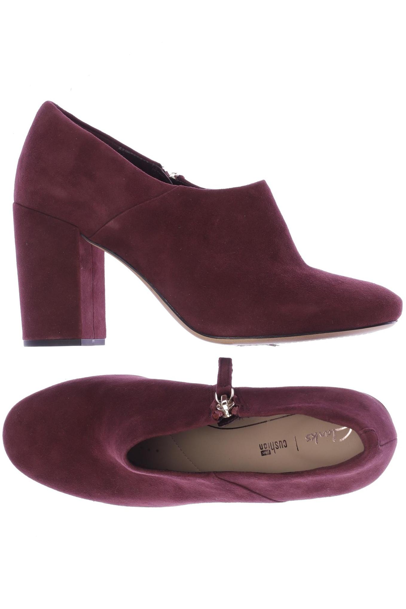 

Clarks Damen Pumps, bordeaux, Gr. 40