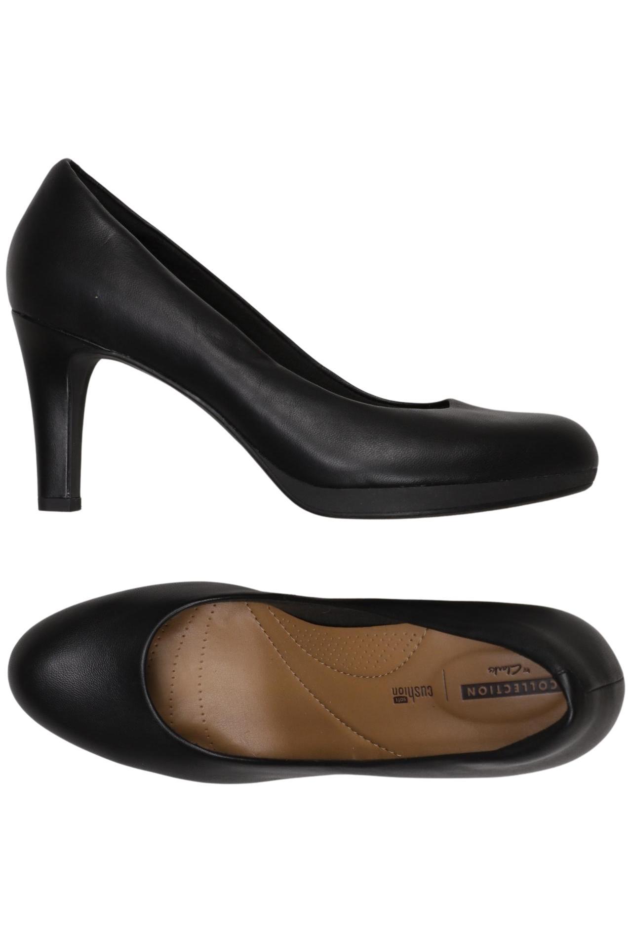

Clarks Damen Pumps, schwarz, Gr. 41.5
