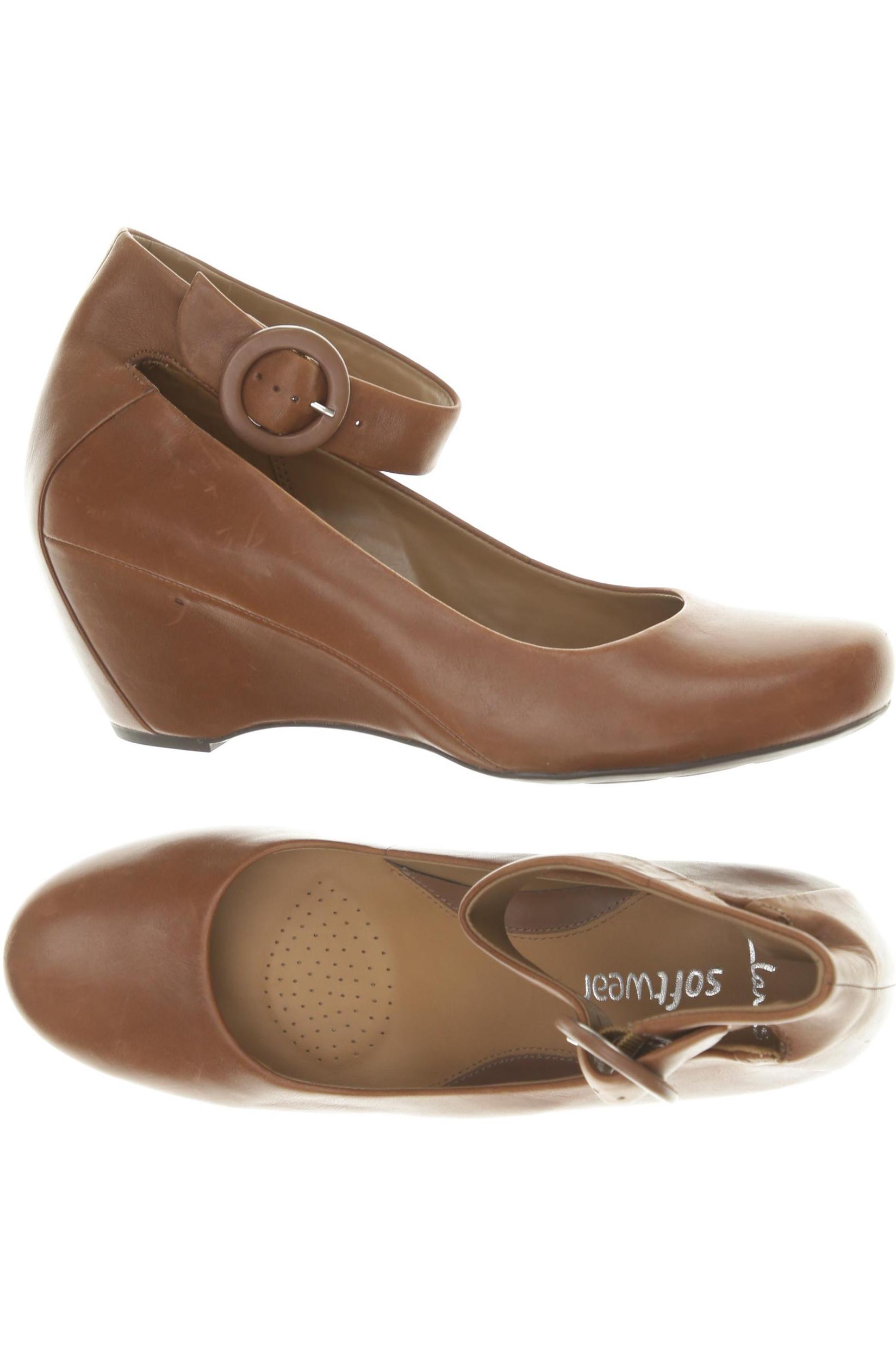 

Clarks Damen Pumps, braun, Gr. 6.5
