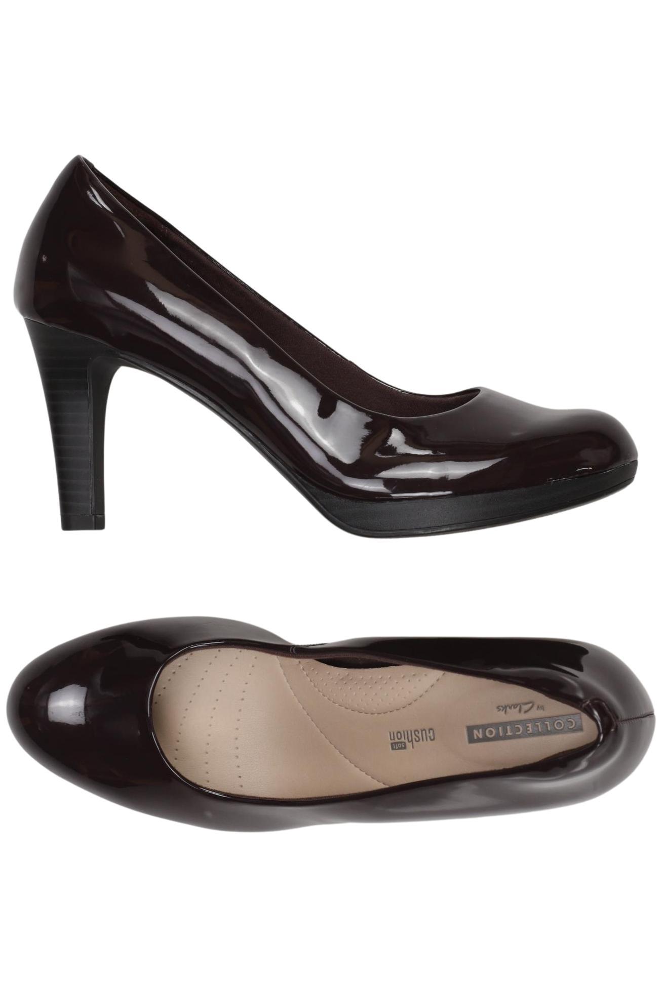 

Clarks Damen Pumps, bordeaux, Gr. 37.5