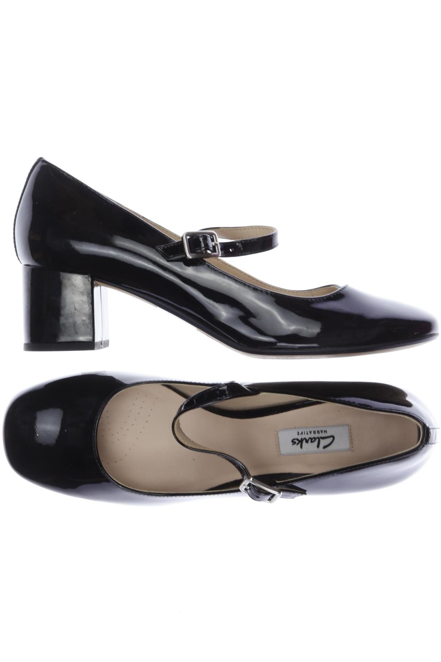 

Clarks Damen Pumps, schwarz, Gr. 40