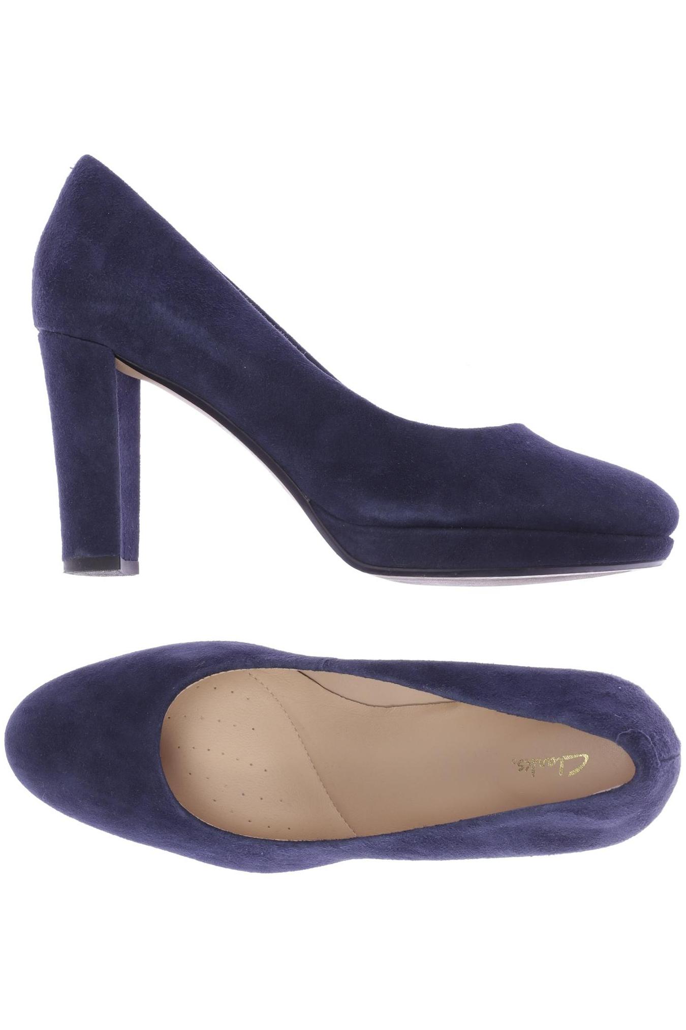 

Clarks Damen Pumps, marineblau