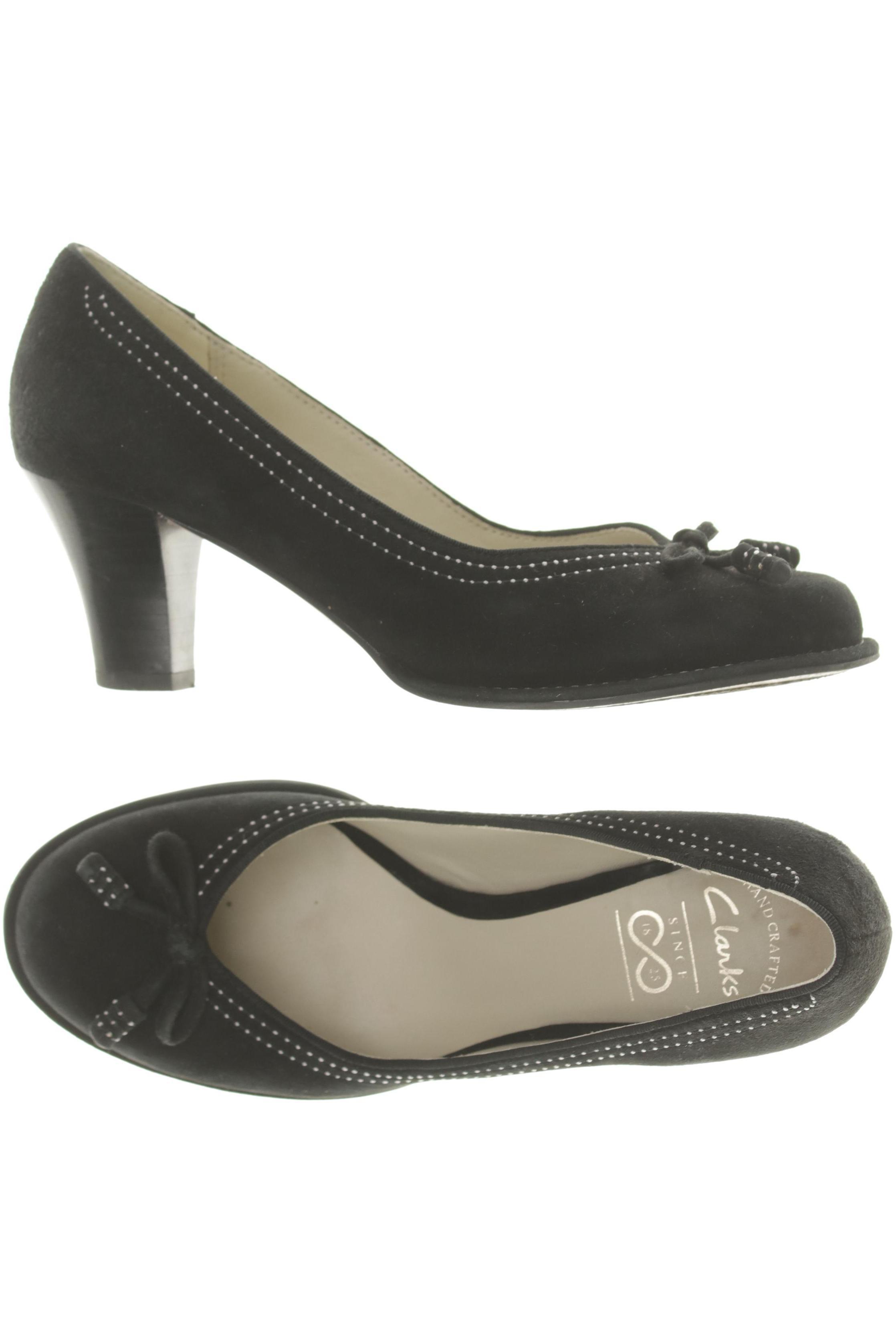 

Clarks Damen Pumps, schwarz, Gr. 4