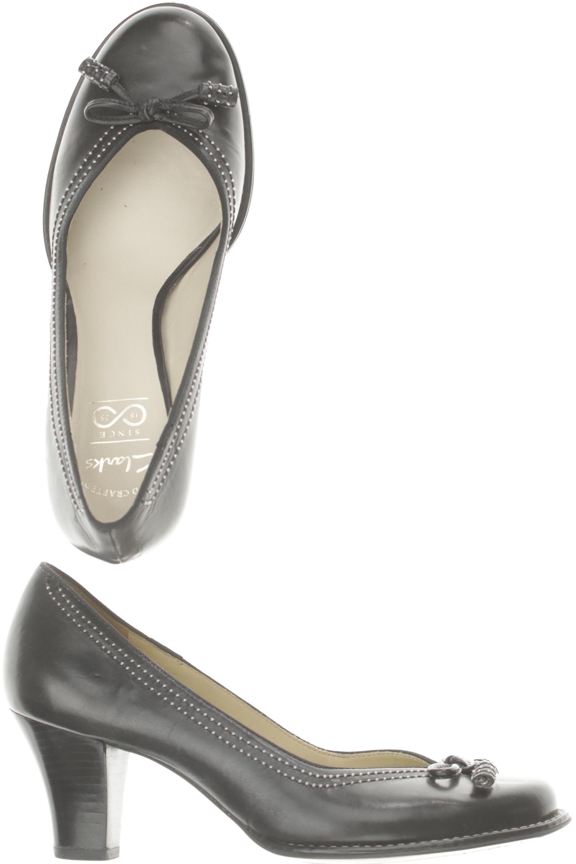 

Clarks Damen Pumps, schwarz, Gr. 5