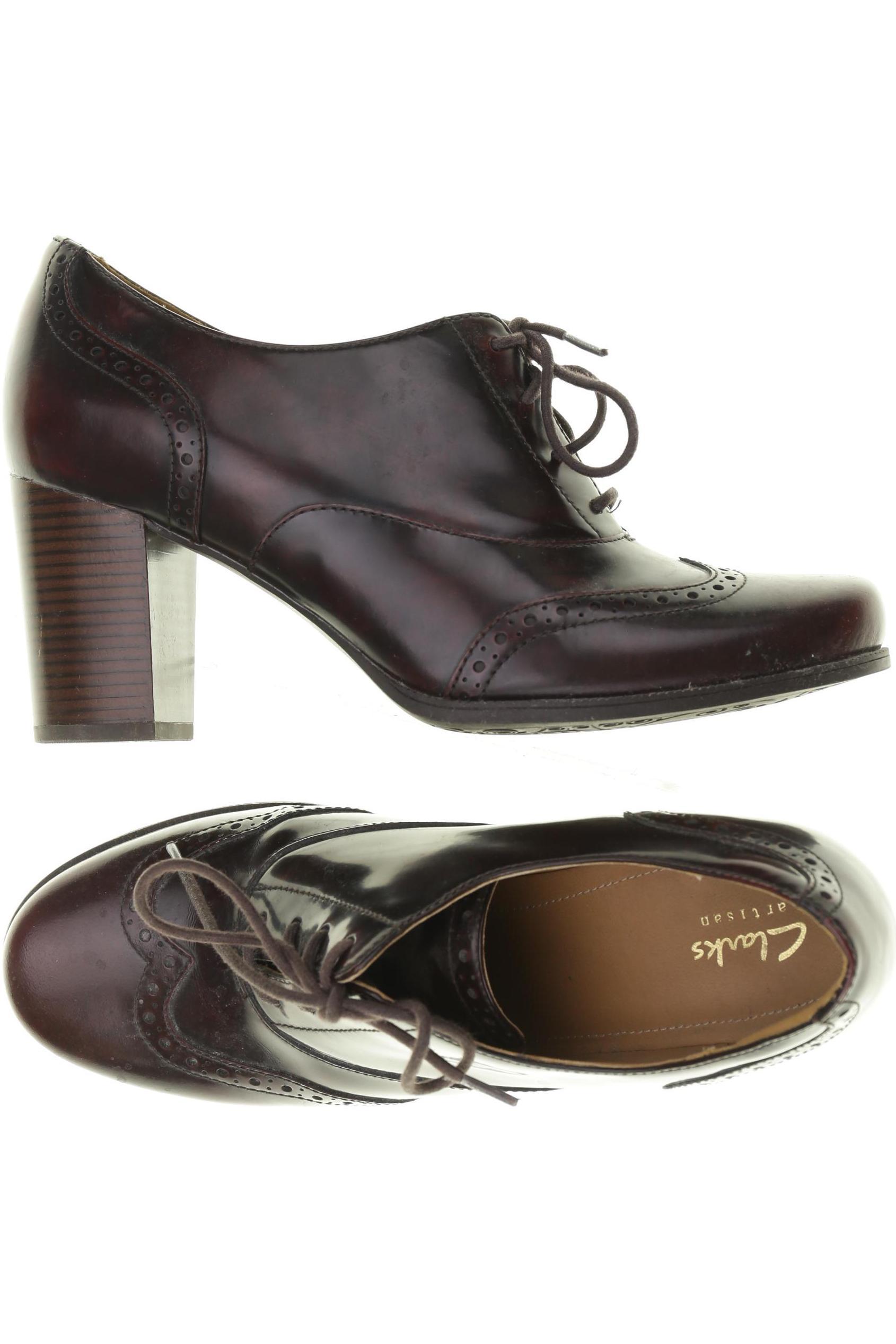 

Clarks Damen Halbschuh, braun, Gr. 7