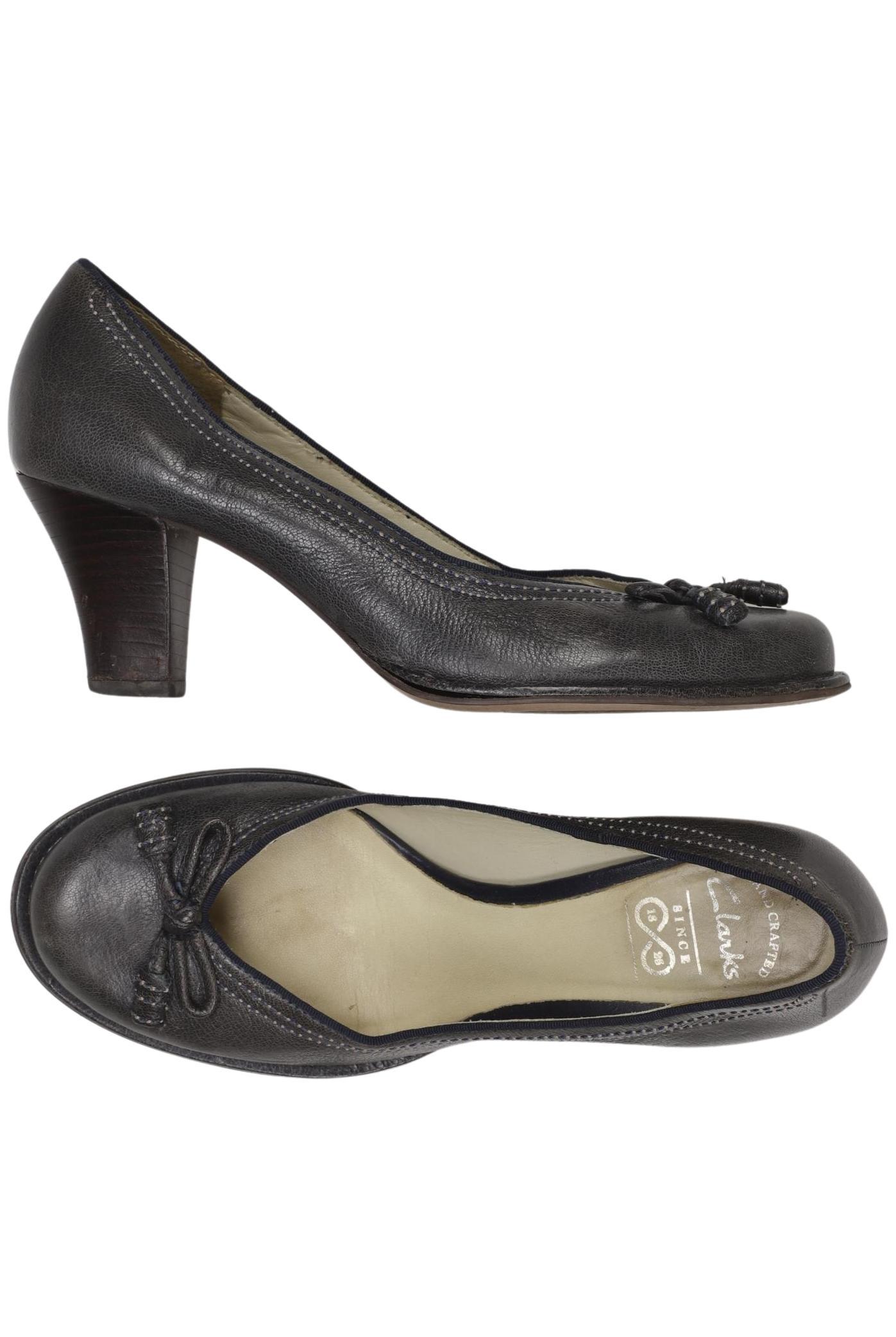 

Clarks Damen Pumps, grau, Gr. 5