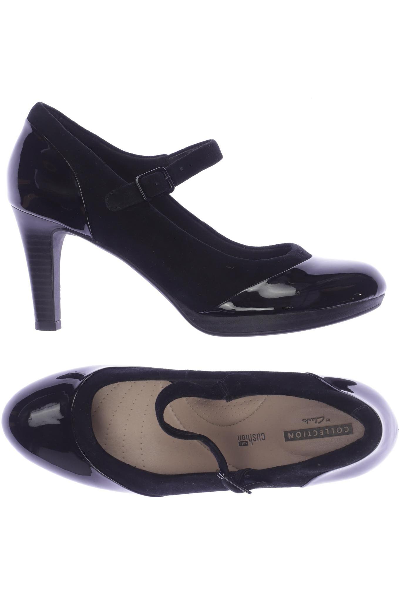 

Clarks Damen Pumps, schwarz