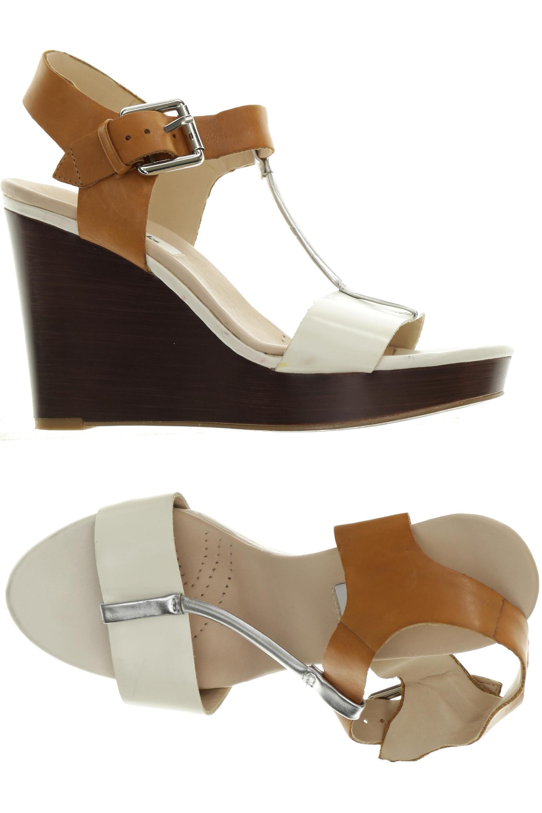 

Clarks Damen Sandale, weiß, Gr. 37