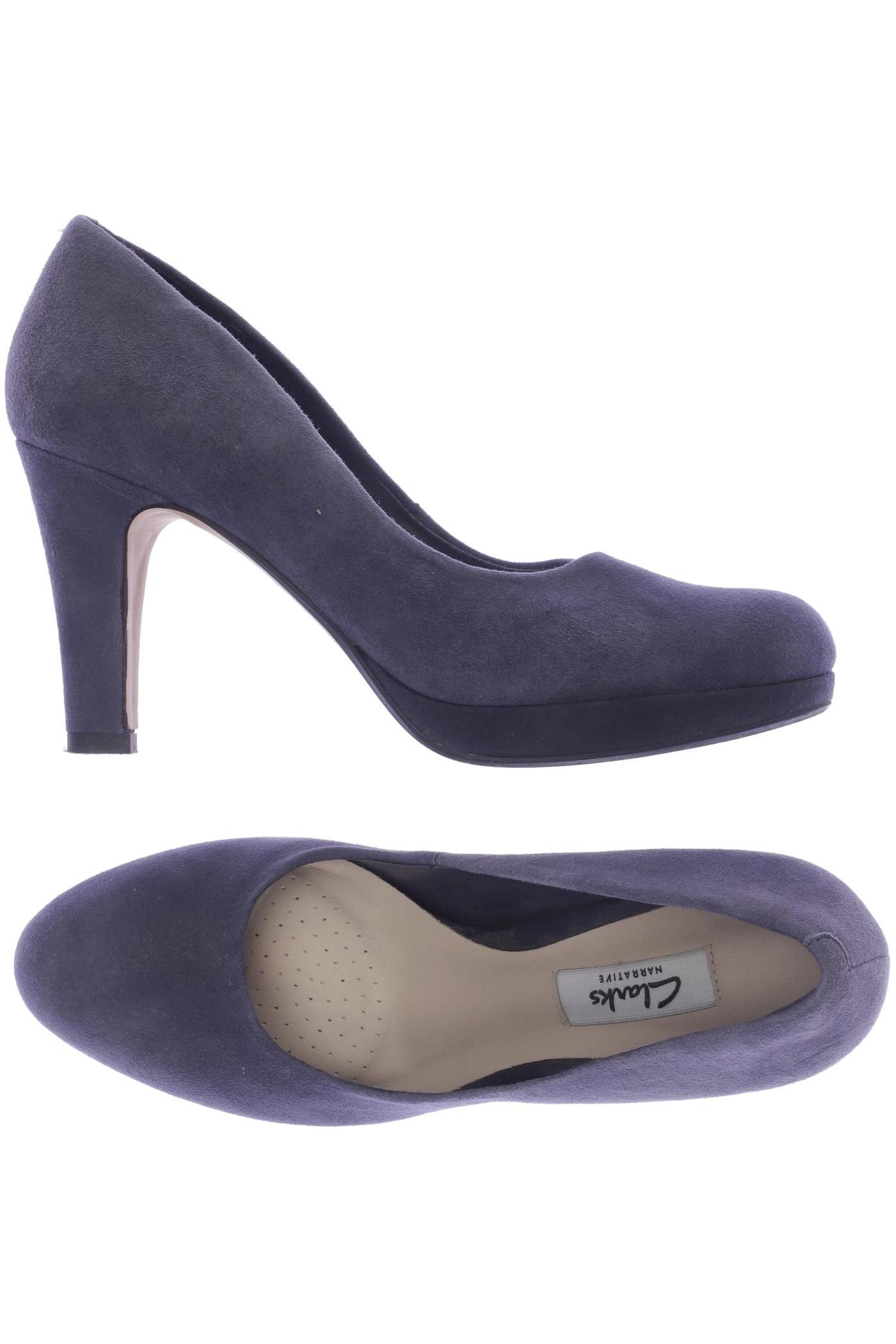 

Clarks Damen Pumps, marineblau, Gr. 38
