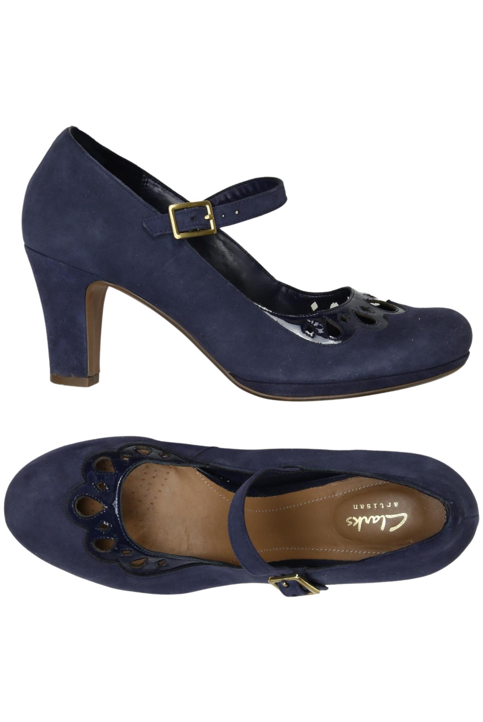 

Clarks Damen Pumps, marineblau, Gr. 42