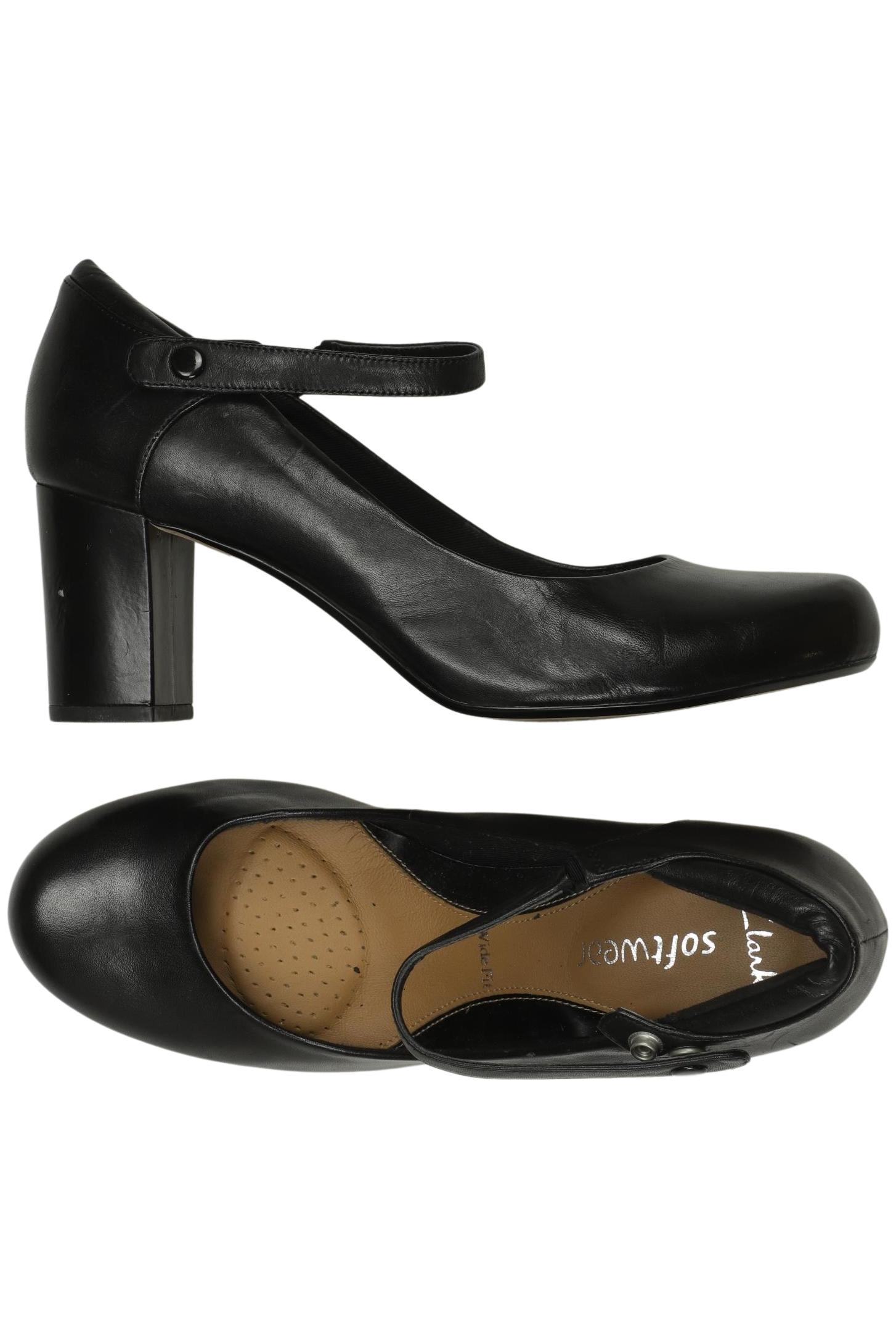 

Clarks Damen Pumps, schwarz, Gr. 7