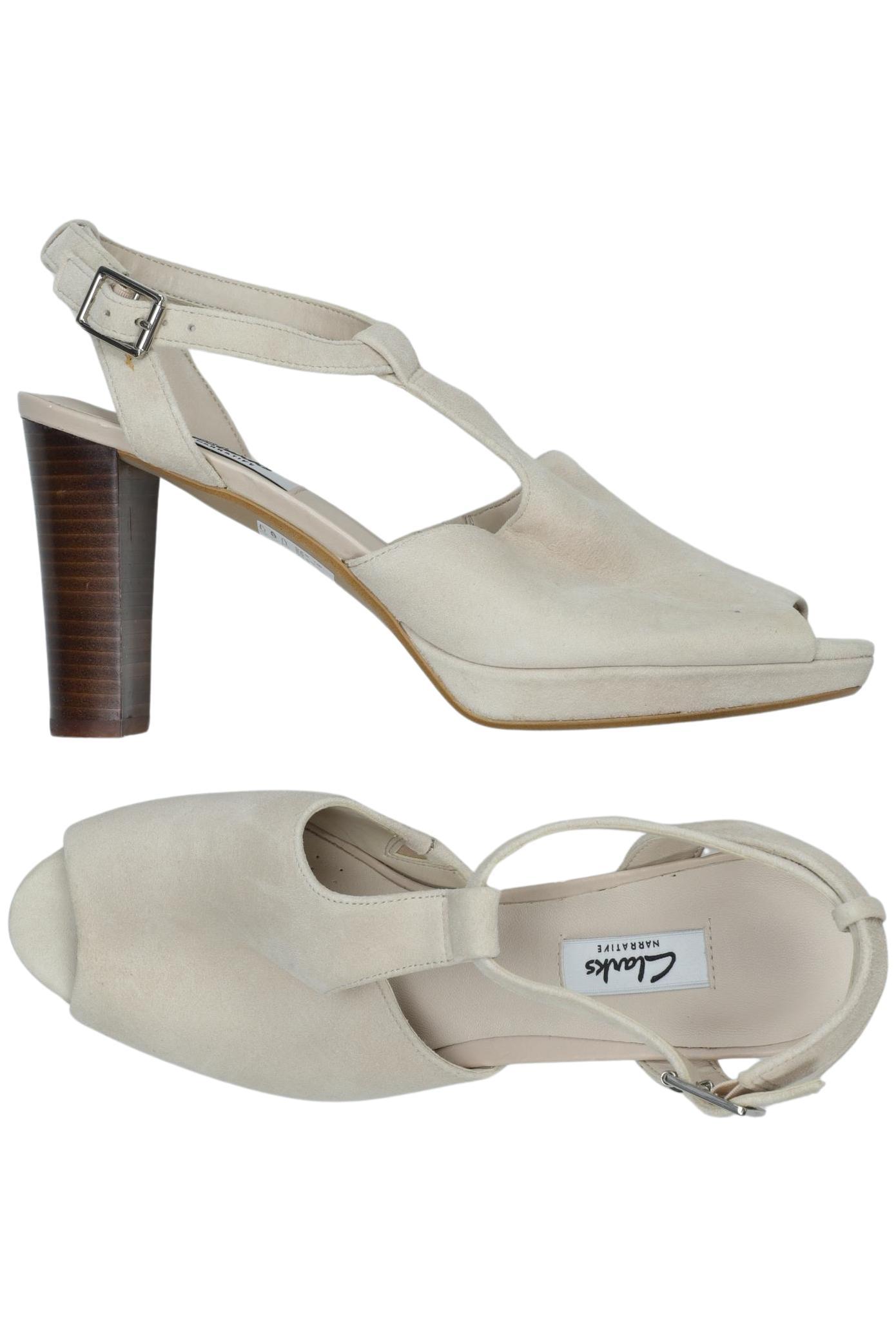 

Clarks Damen Pumps, cremeweiß, Gr. 39