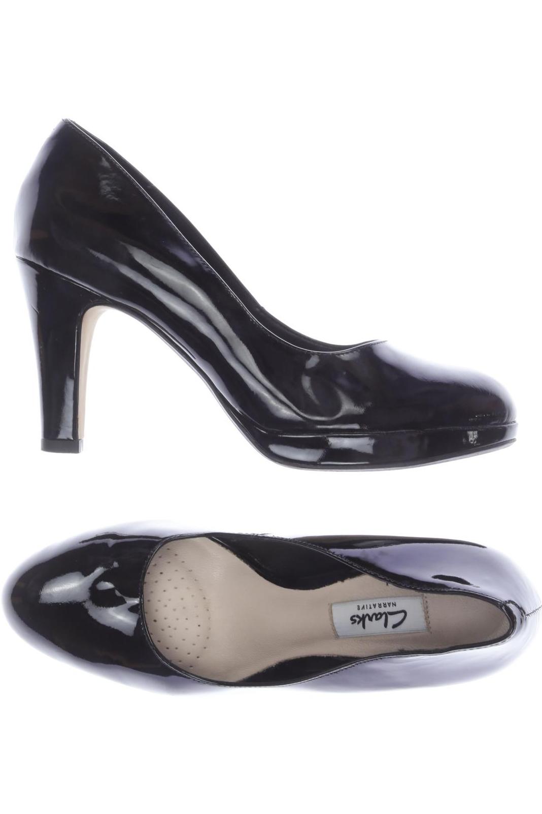 

Clarks Damen Pumps, schwarz, Gr. 5