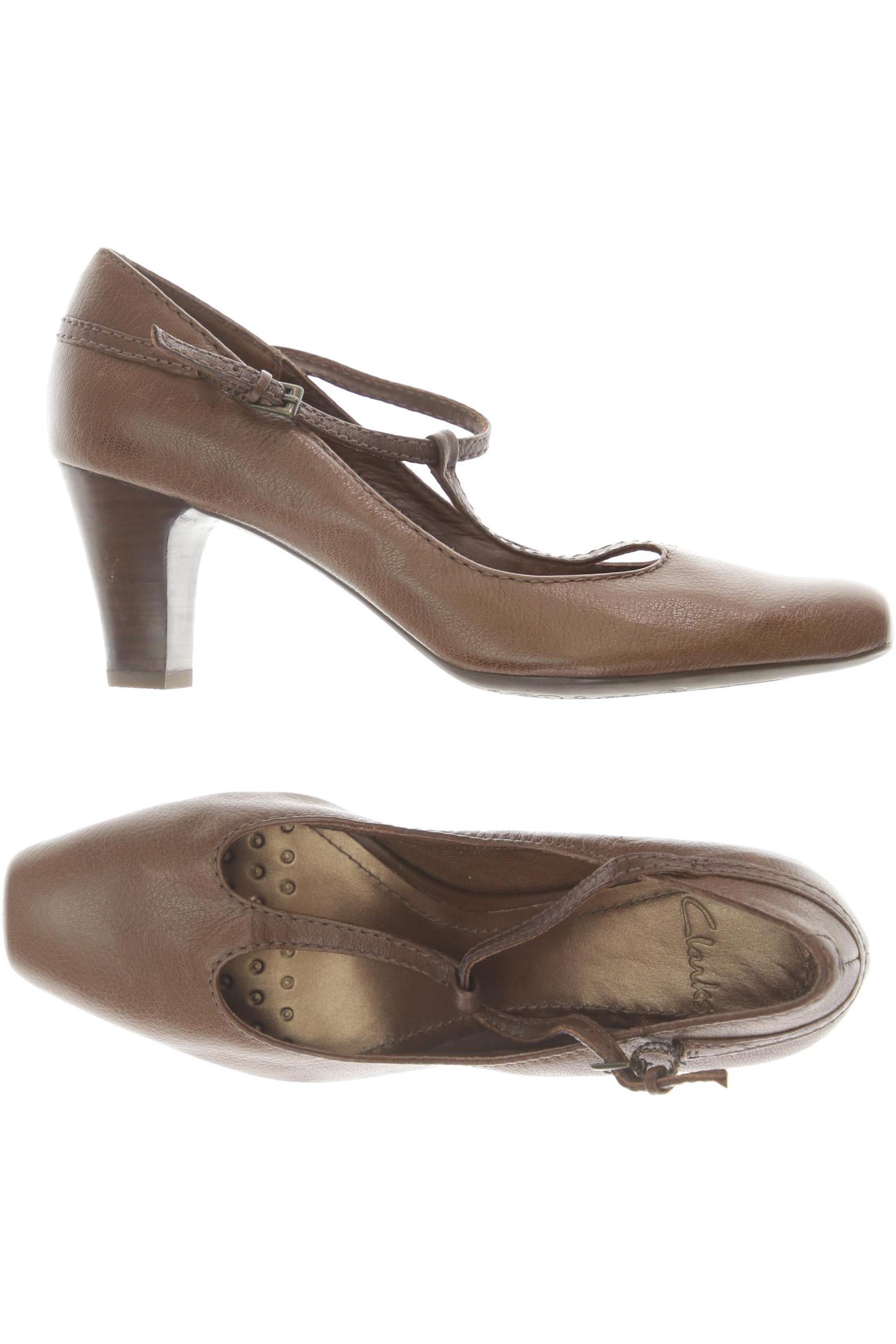 

Clarks Damen Pumps, braun, Gr. 5