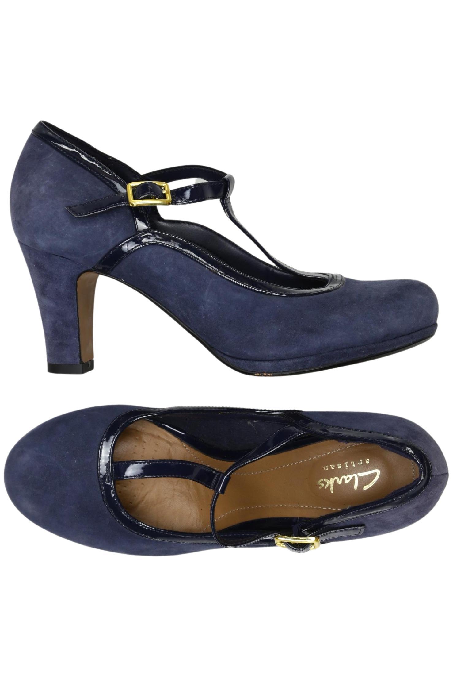 

Clarks Damen Pumps, marineblau, Gr. 37.5