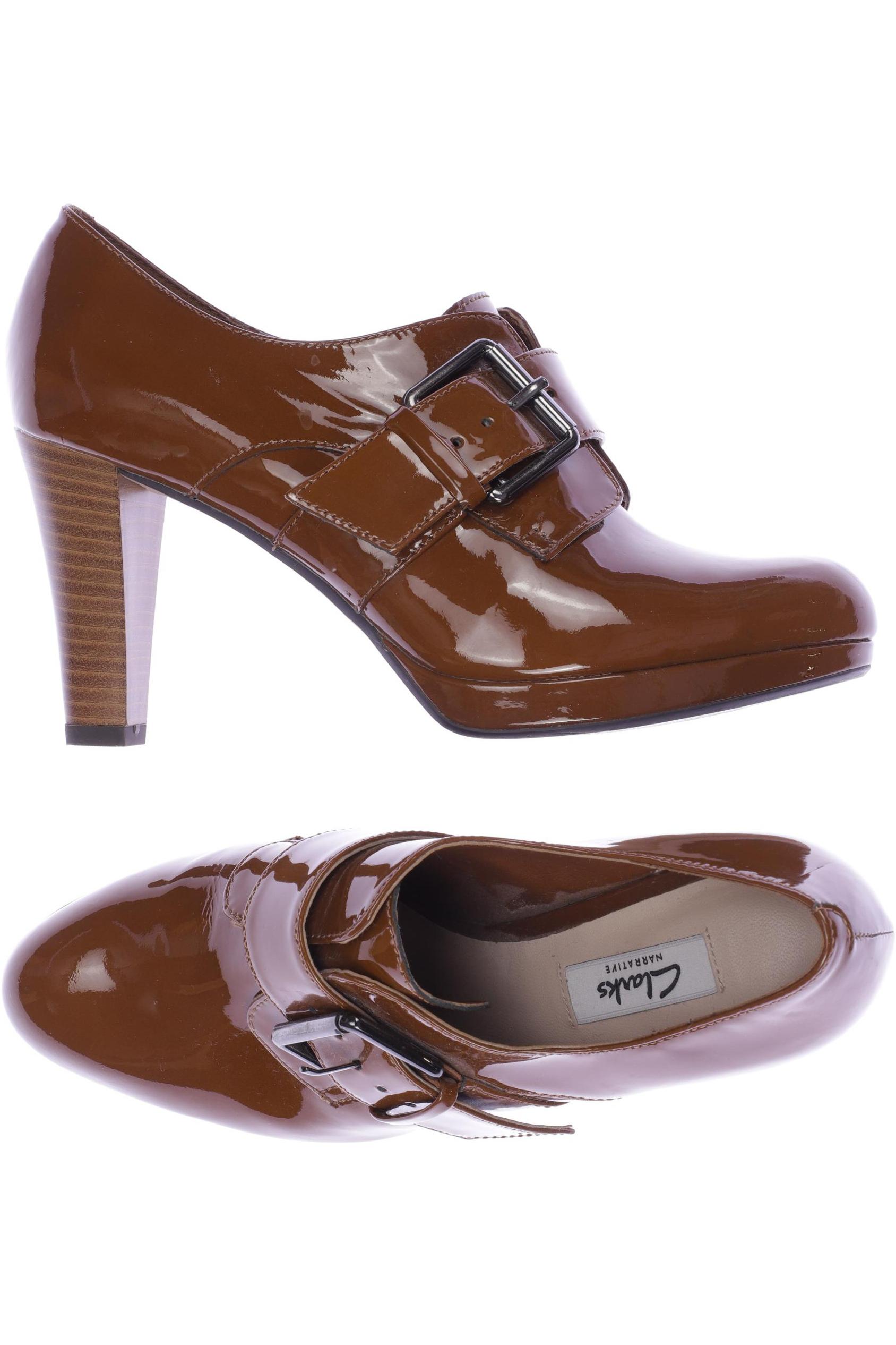 

Clarks Damen Pumps, braun, Gr. 39.5
