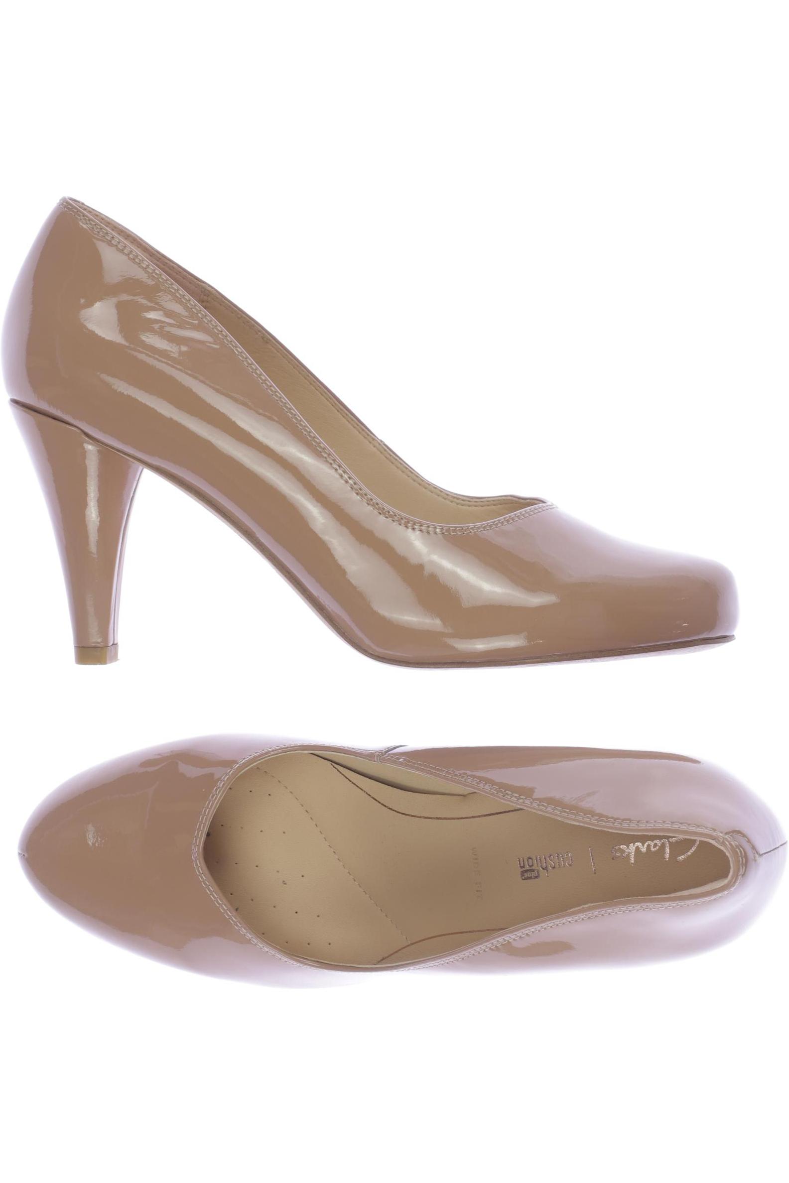 

Clarks Damen Pumps, beige, Gr. 40