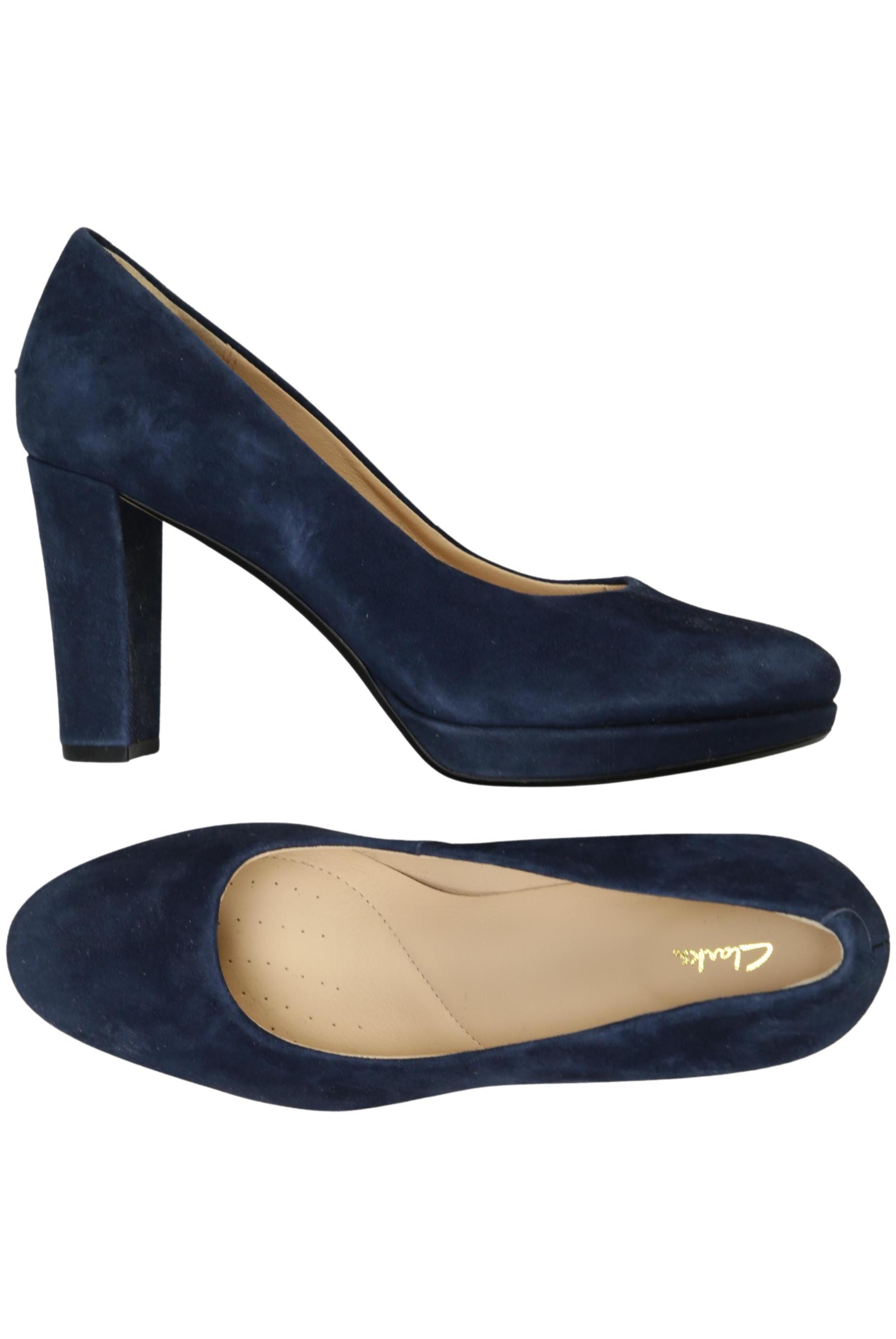 

Clarks Damen Pumps, marineblau, Gr. 39