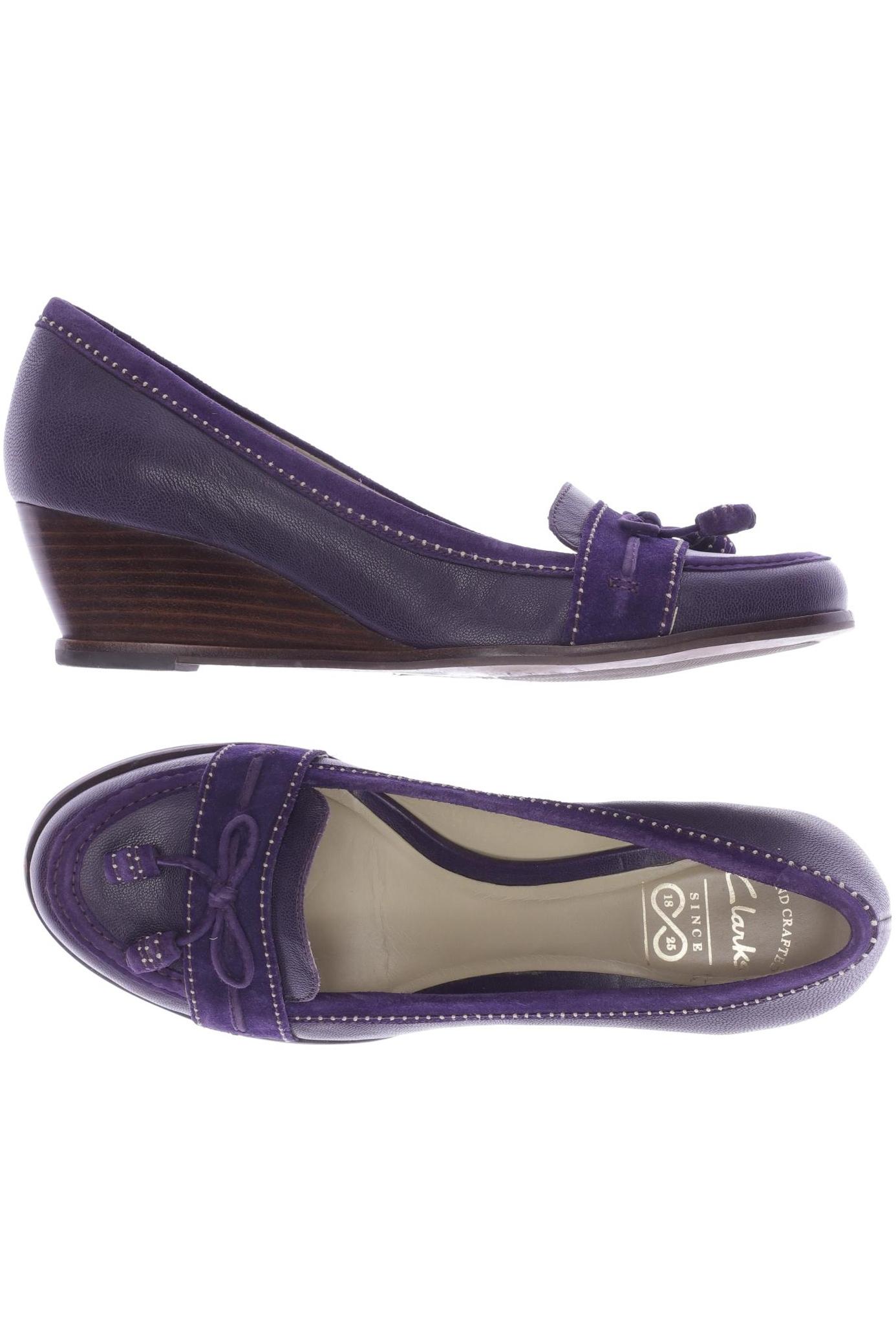 

Clarks Damen Pumps, flieder, Gr. 5.5