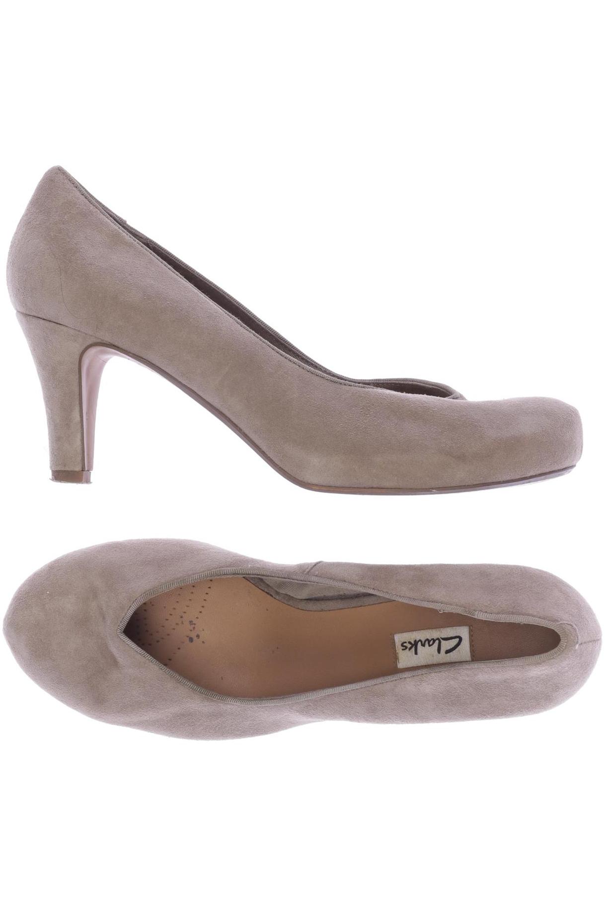 

Clarks Damen Pumps, beige, Gr. 6.5