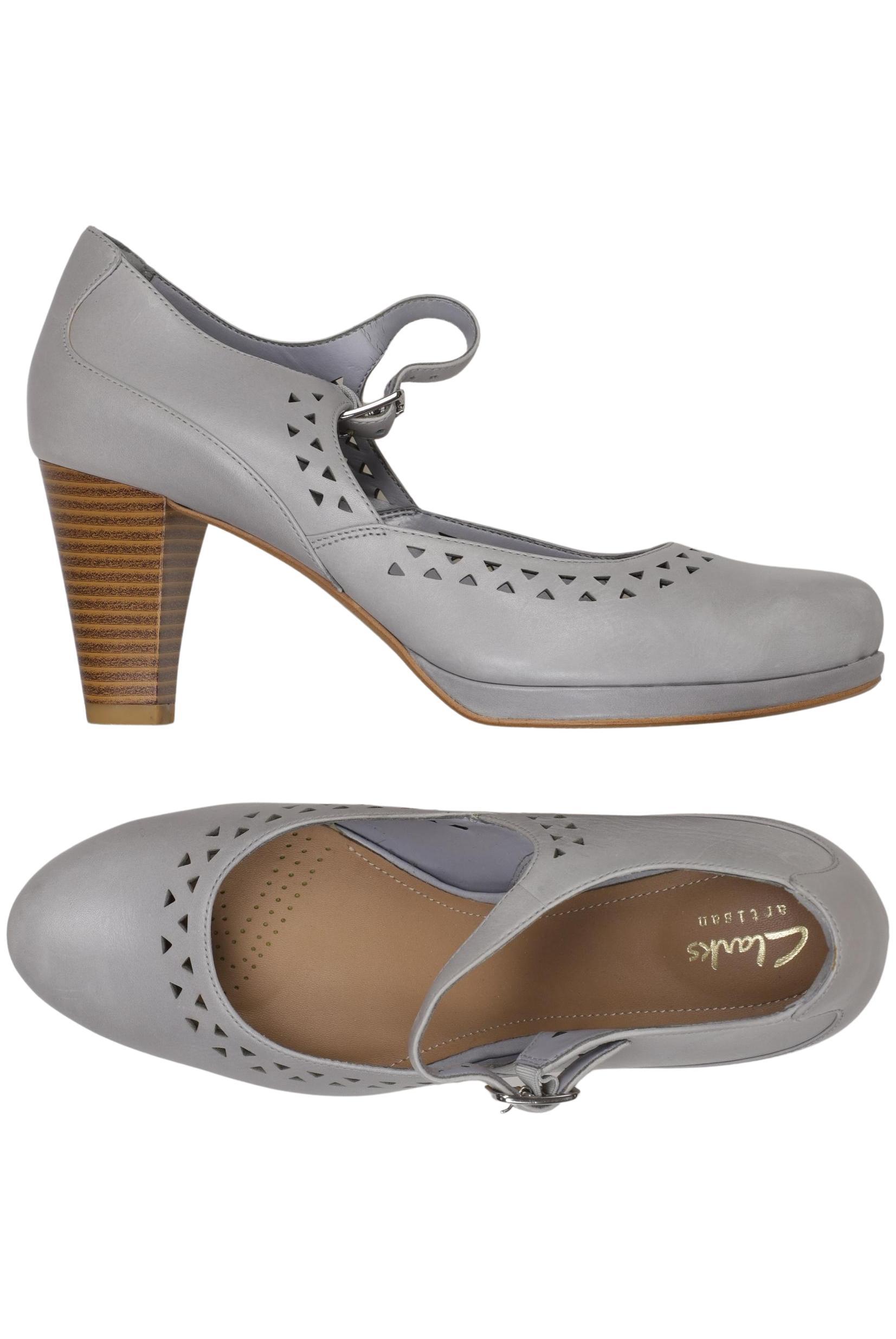 

Clarks Damen Pumps, grau, Gr. 40
