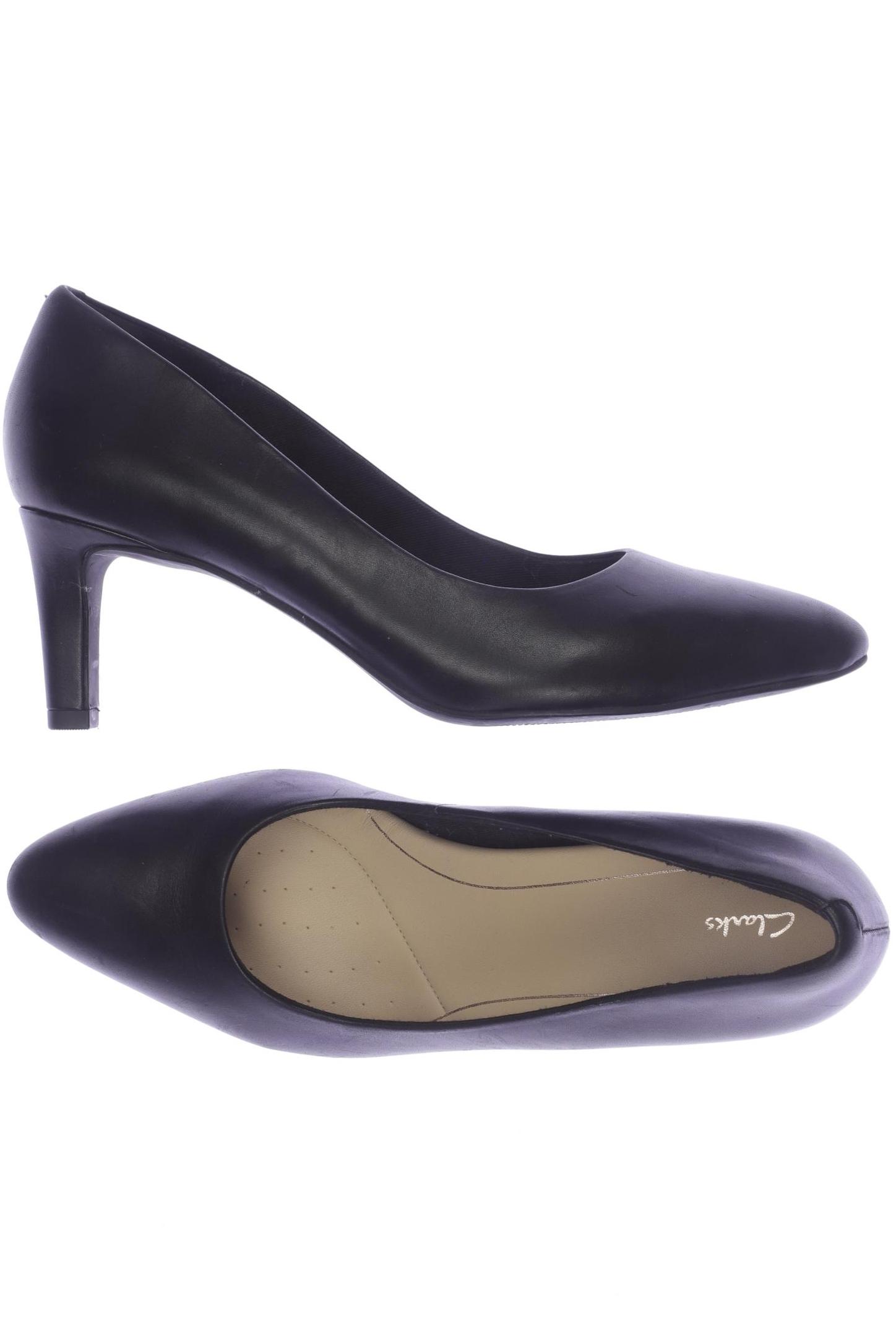 

Clarks Damen Pumps, schwarz, Gr. 40