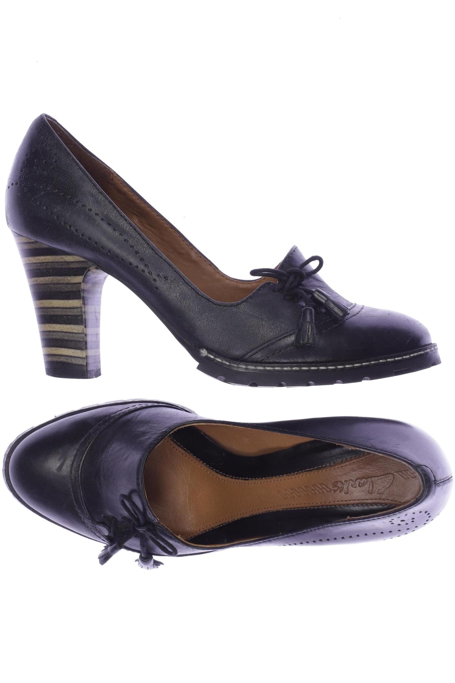 

Clarks Damen Pumps, schwarz, Gr. 5.5