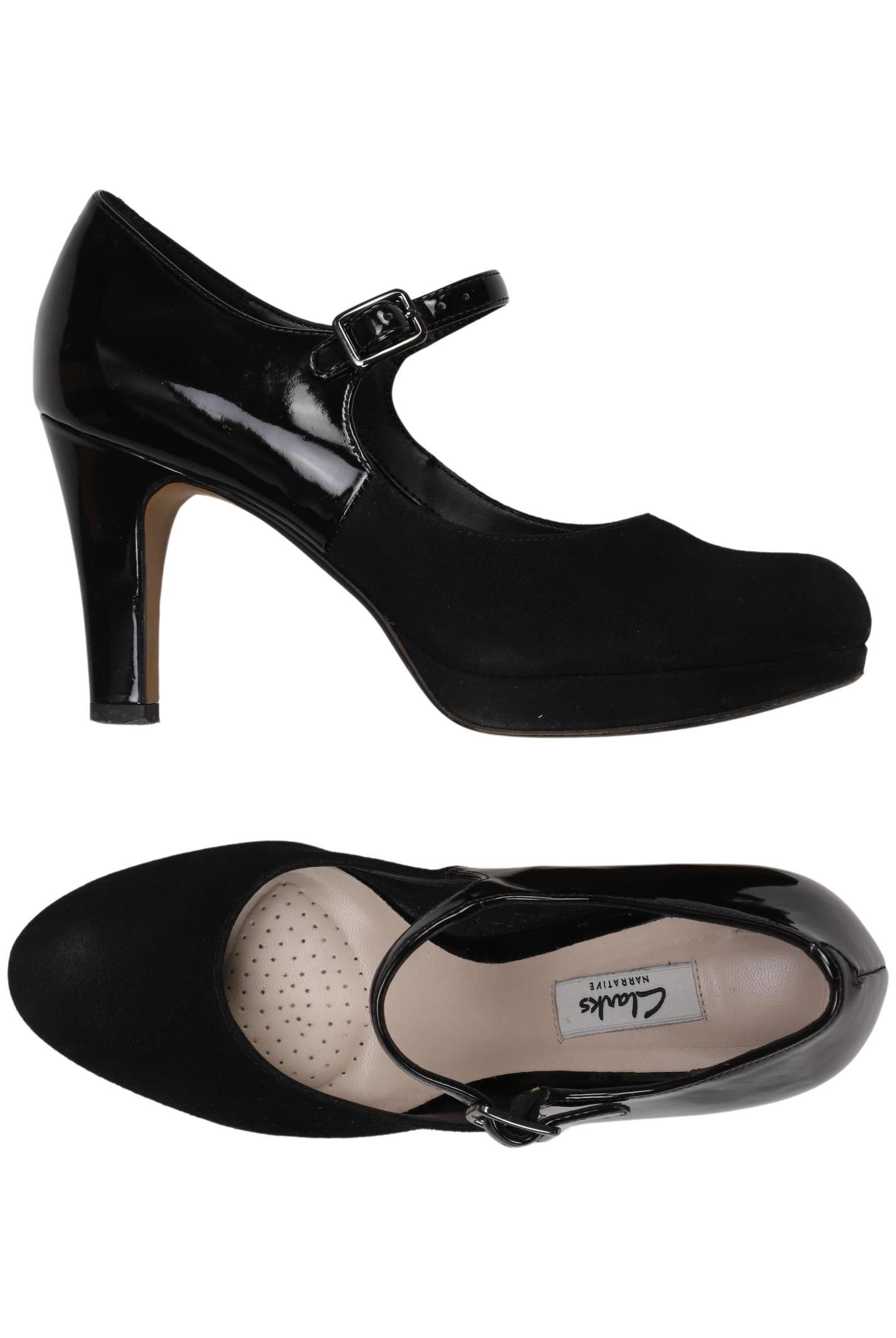 

Clarks Damen Pumps, schwarz, Gr. 5.5