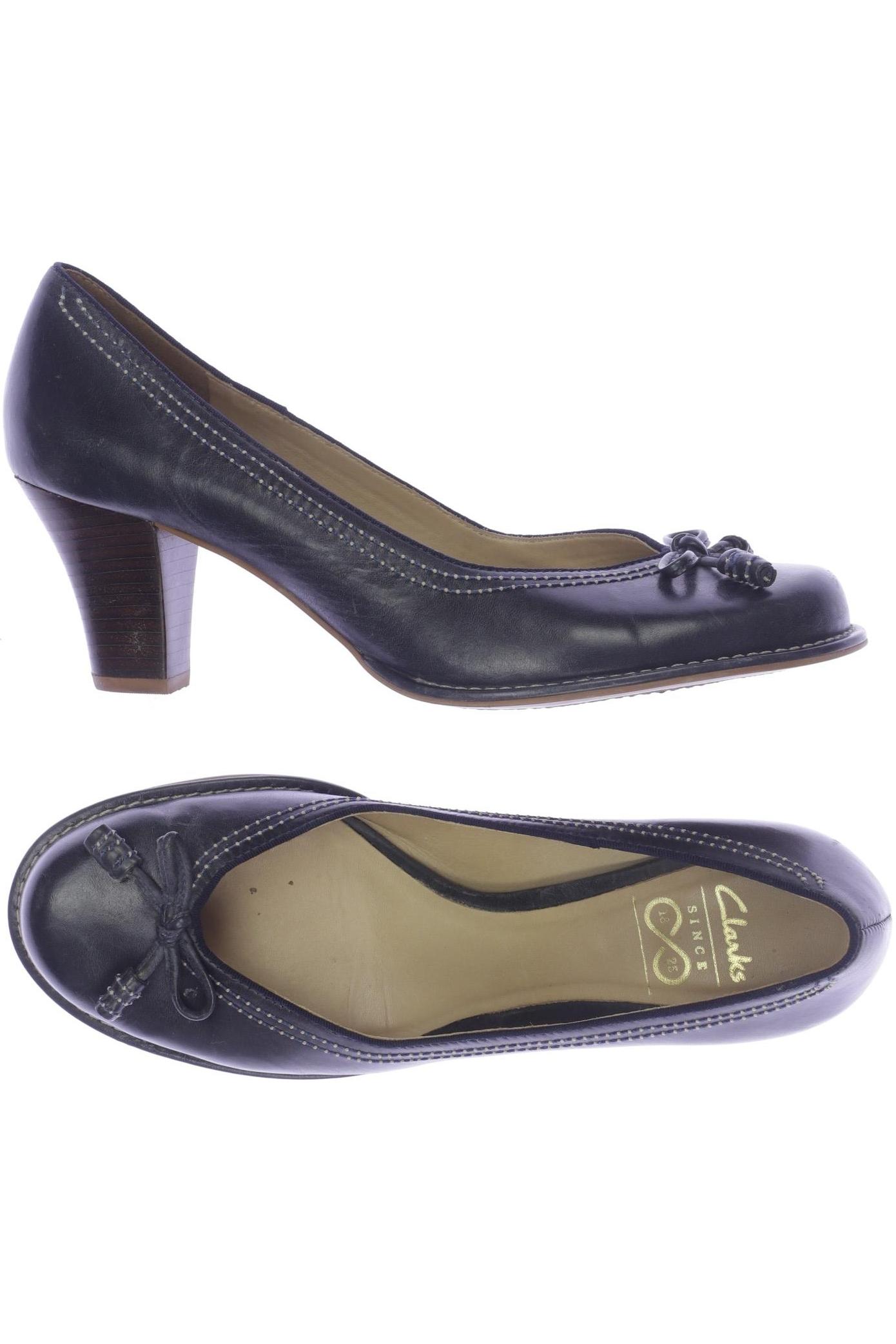 

Clarks Damen Pumps, marineblau, Gr. 6.5