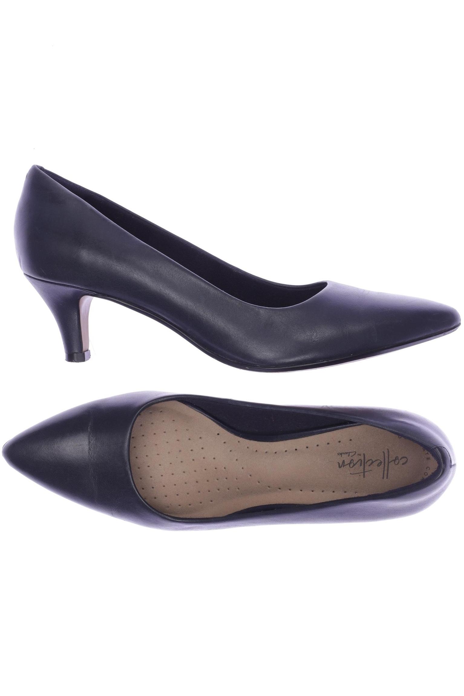 

Clarks Damen Pumps, marineblau, Gr. 41