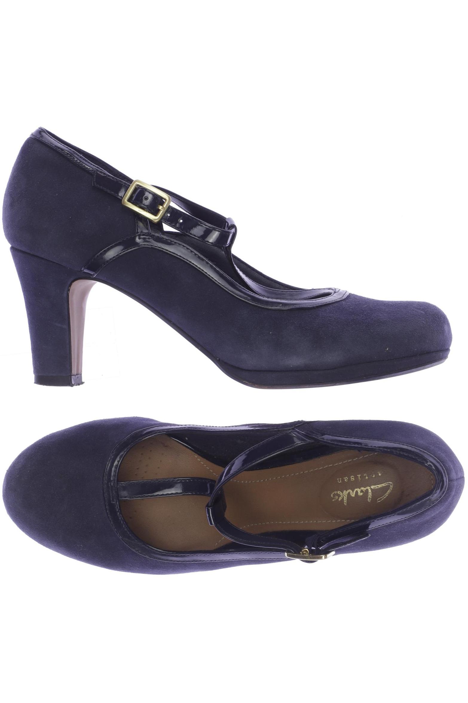 

Clarks Damen Pumps, marineblau, Gr. 39