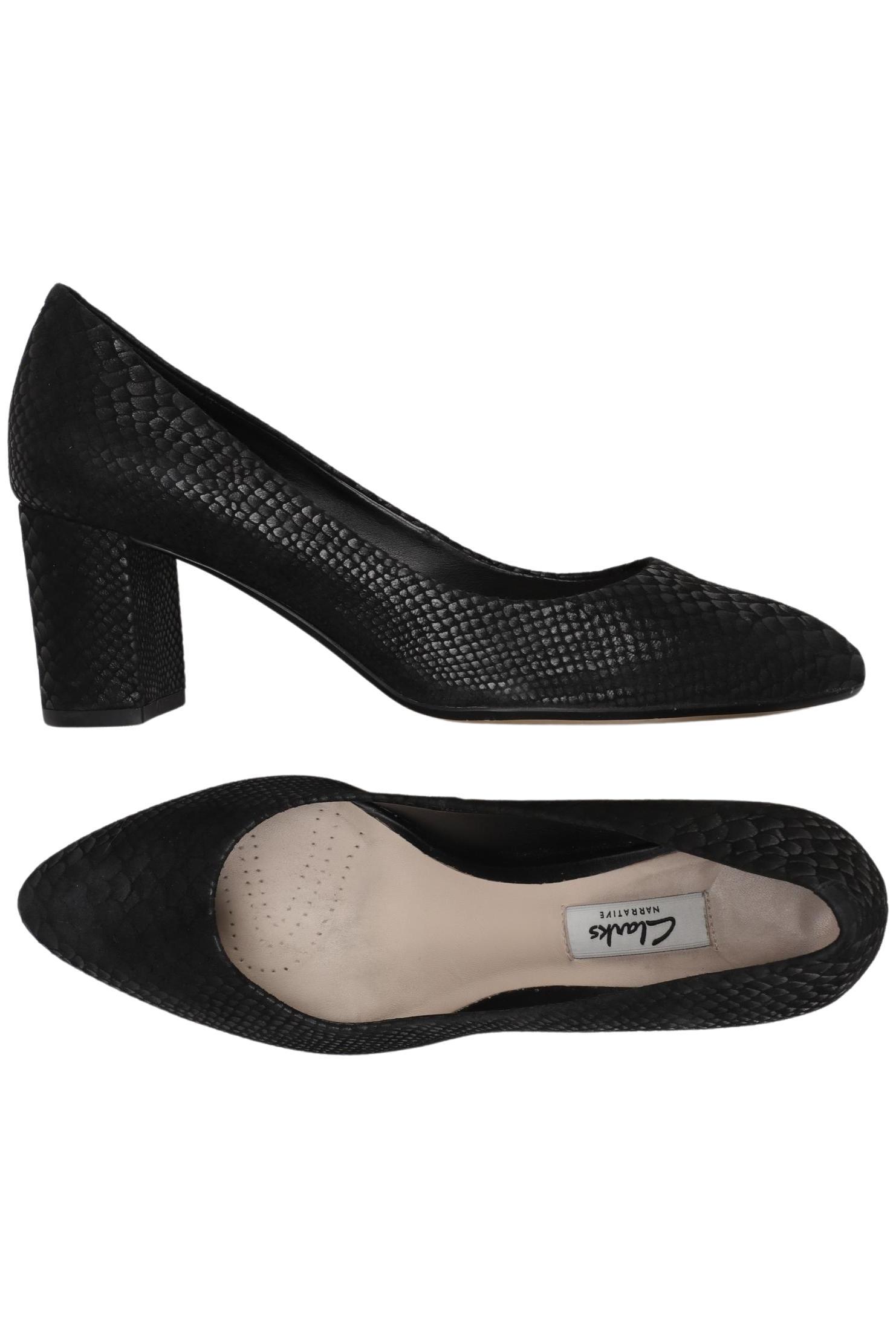 

Clarks Damen Pumps, schwarz, Gr. 5.5