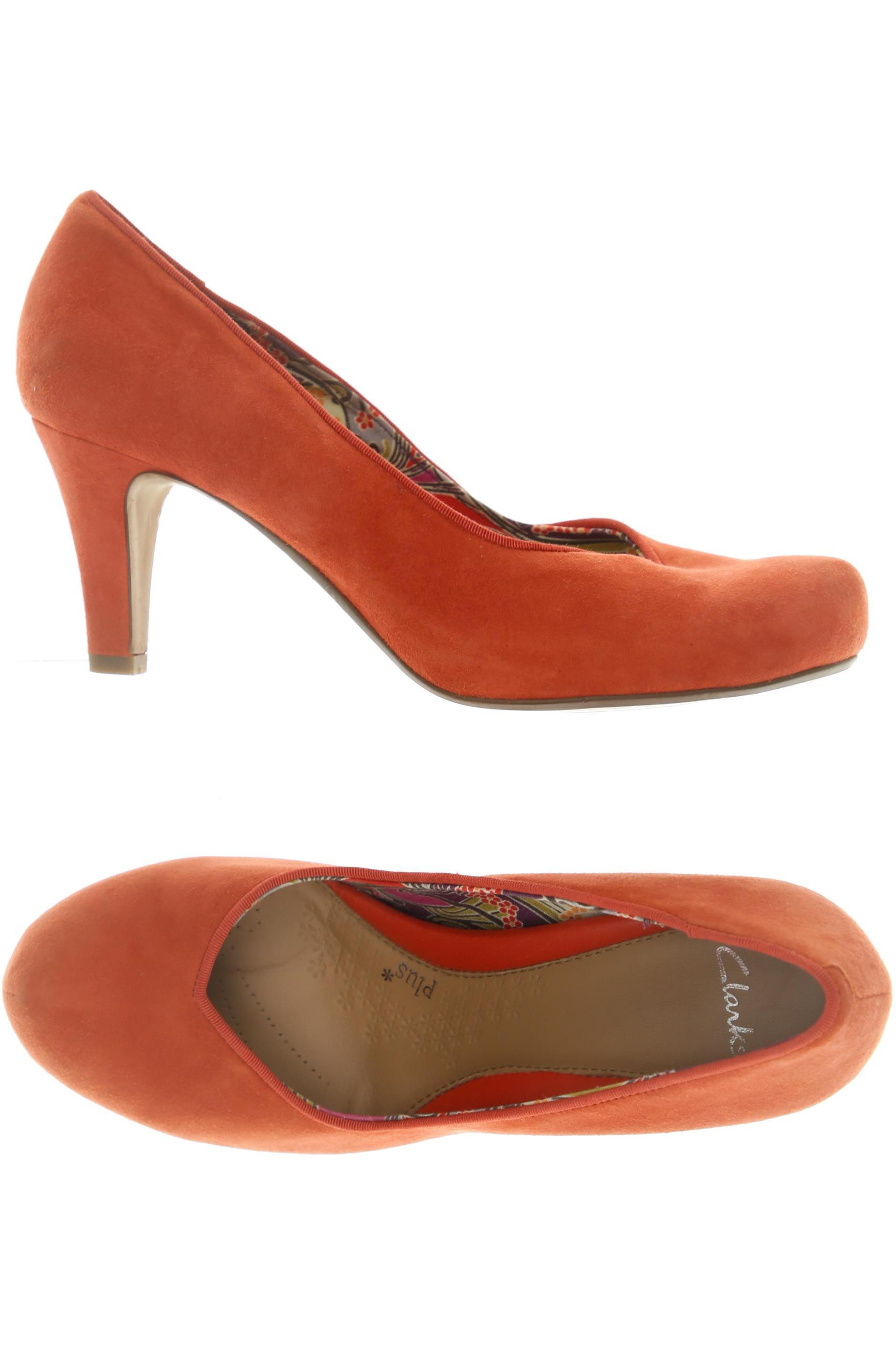 

Clarks Damen Pumps, rot, Gr. 6.5