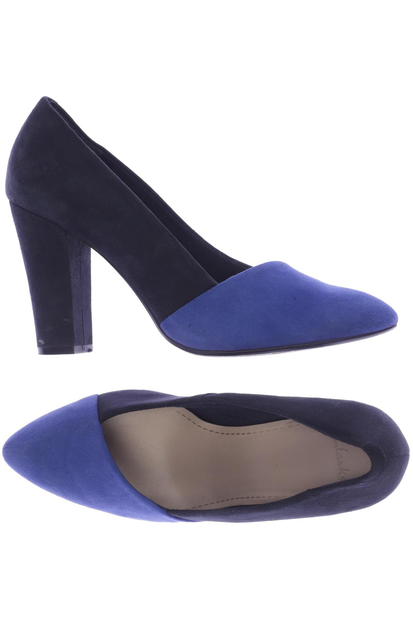

Clarks Damen Pumps, marineblau