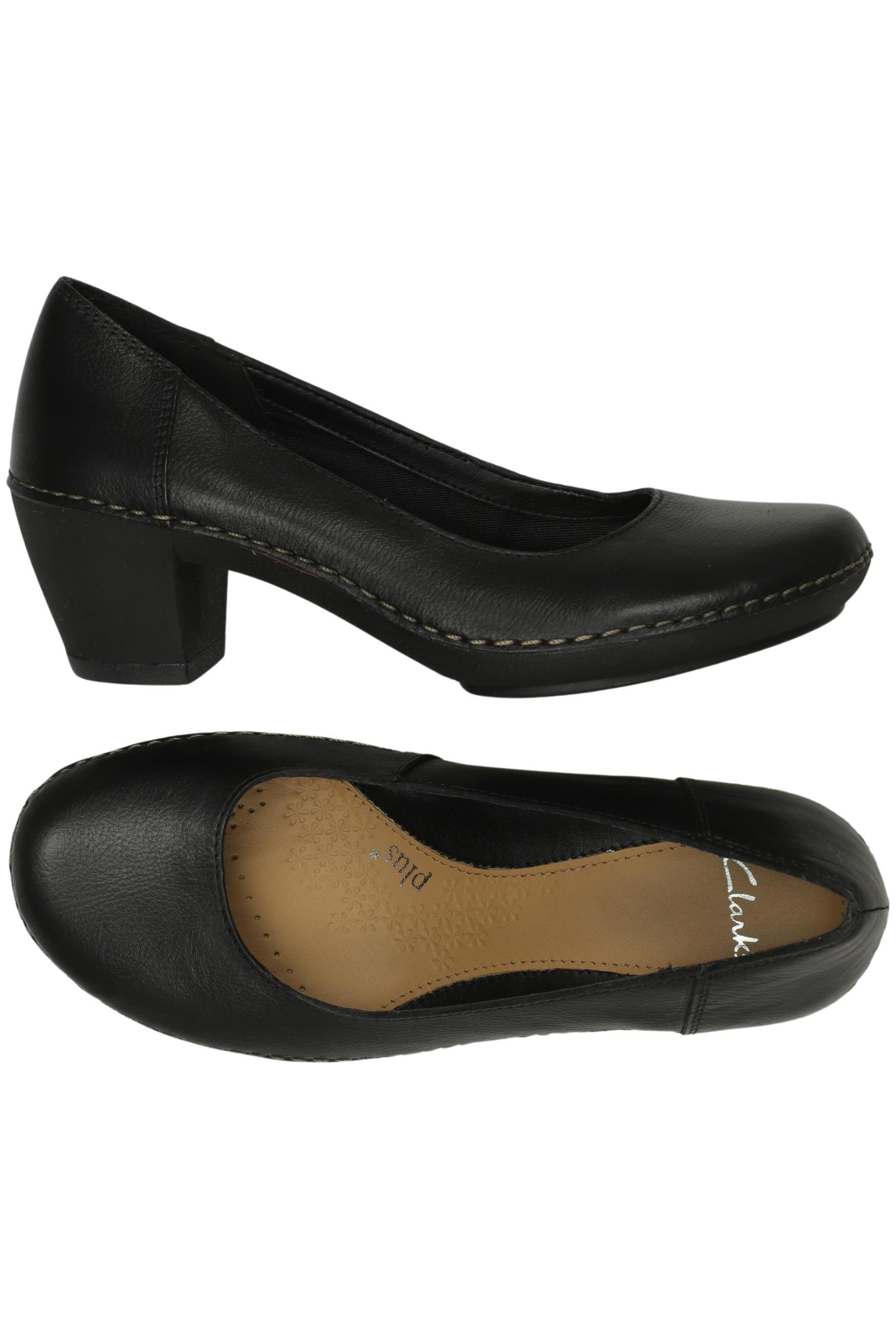 

Clarks Damen Pumps, schwarz, Gr. 4