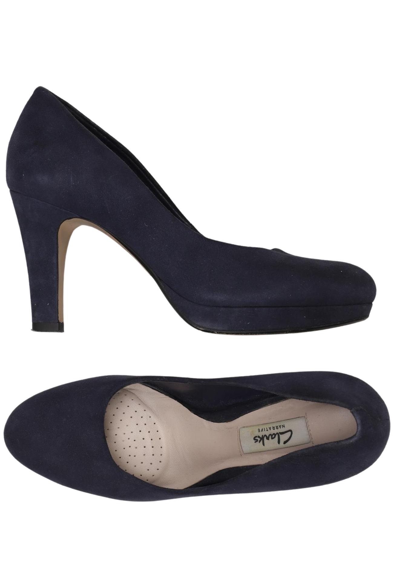 

Clarks Damen Pumps, marineblau, Gr. 37