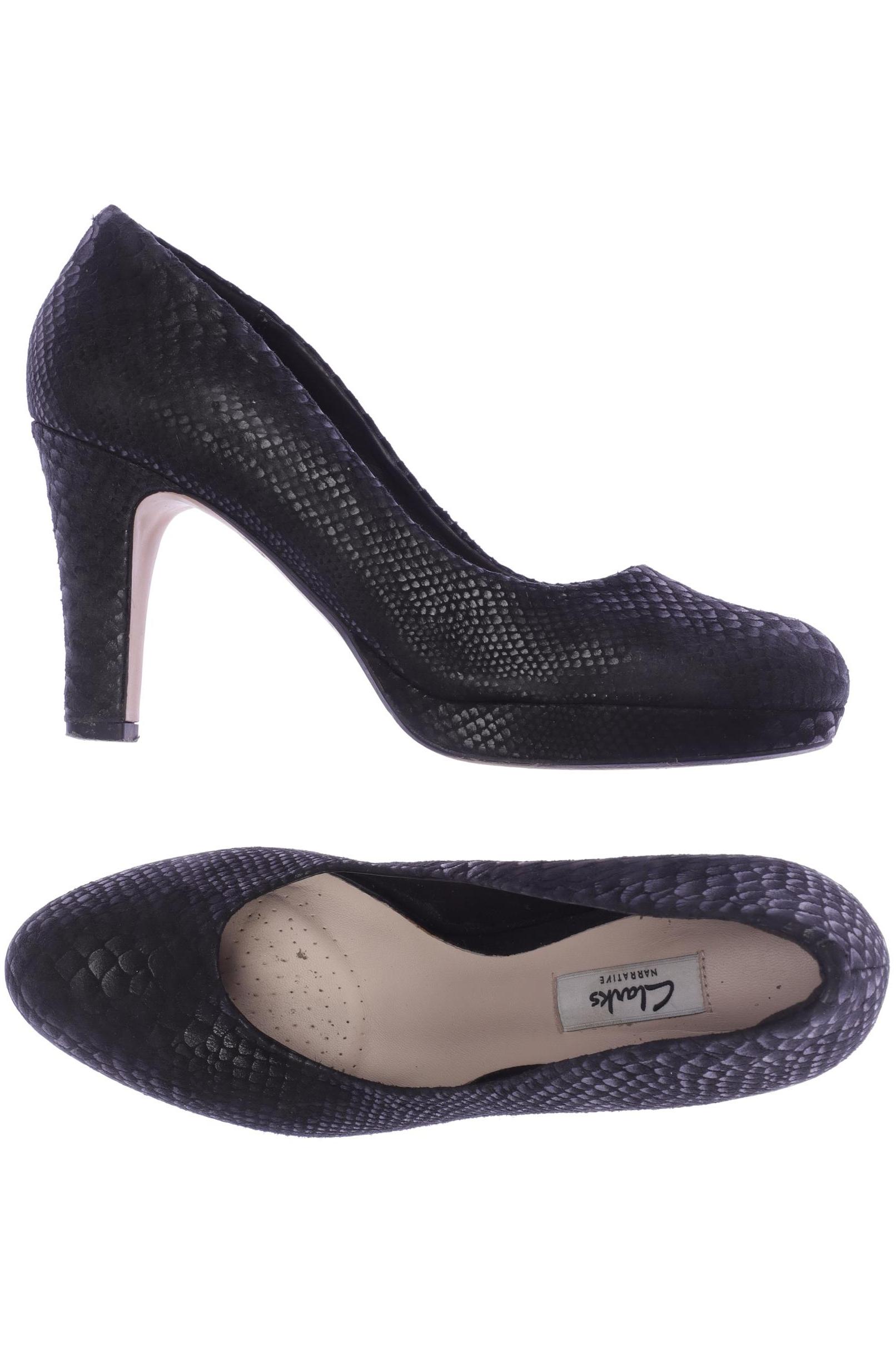 

Clarks Damen Pumps, schwarz, Gr. 39.5