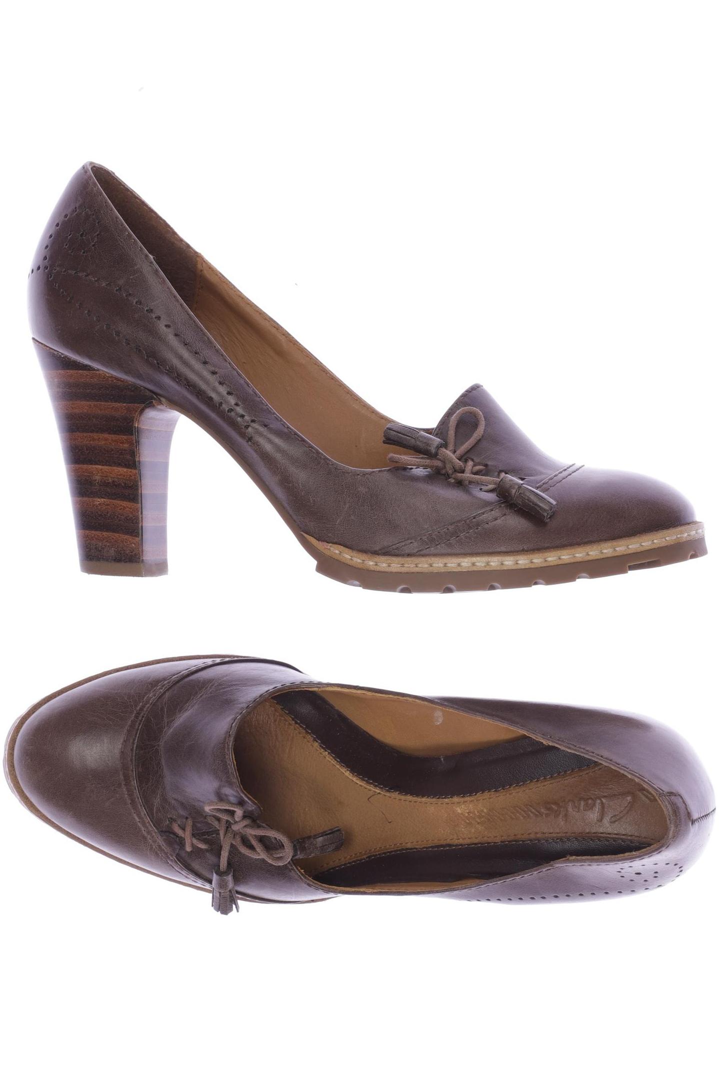 

Clarks Damen Pumps, braun, Gr. 7