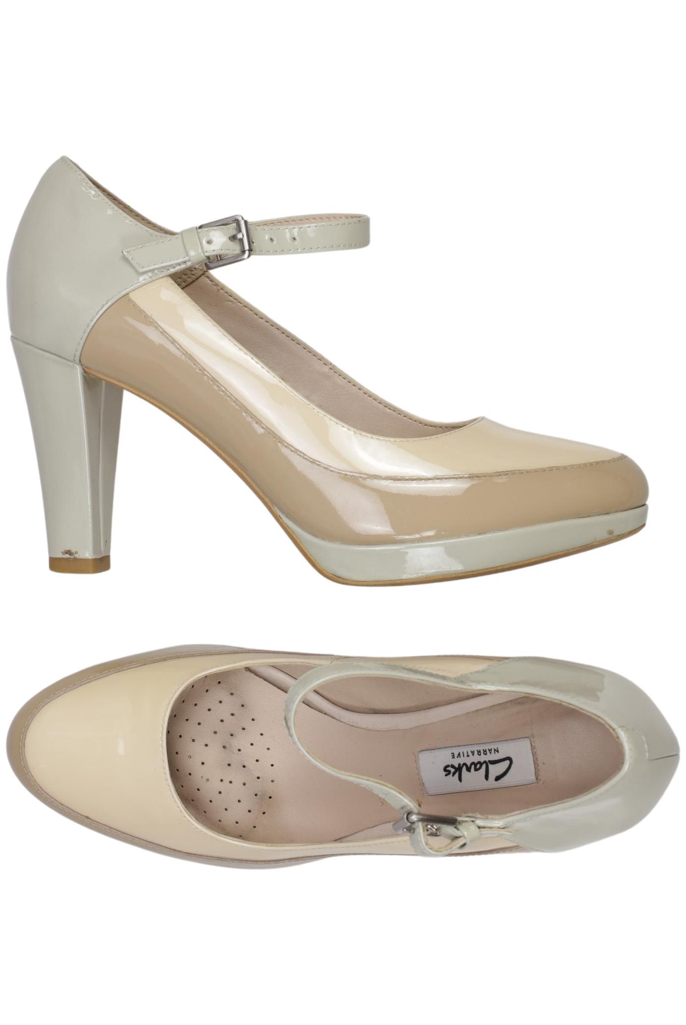 

Clarks Damen Pumps, beige, Gr. 37.5
