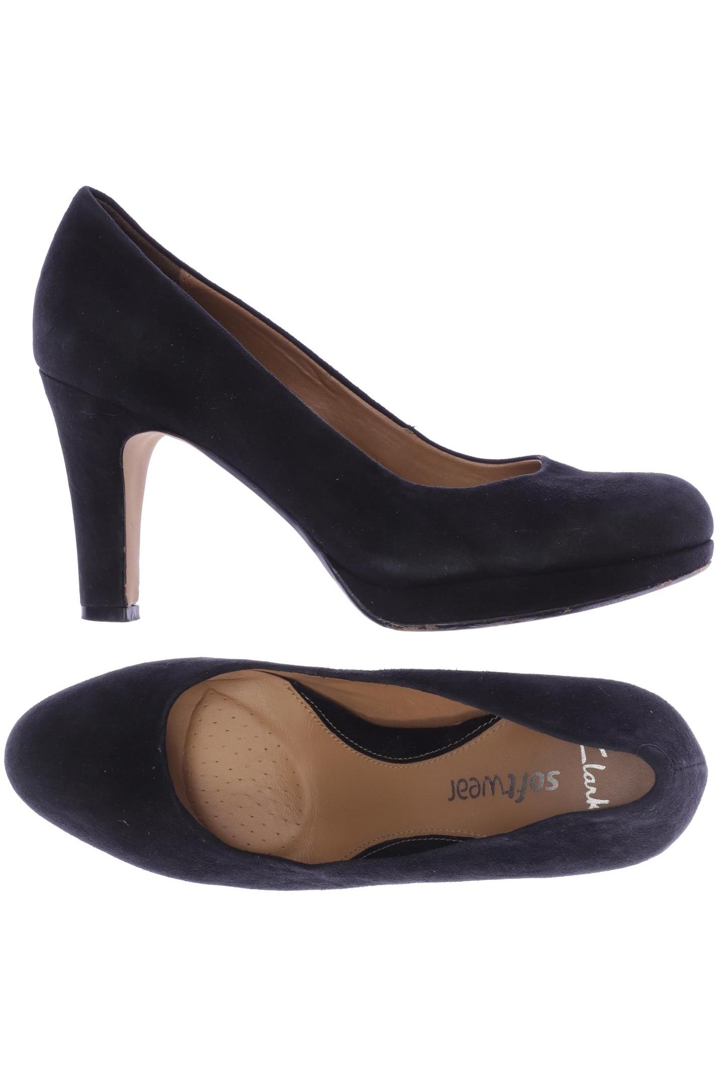 

Clarks Damen Pumps, schwarz, Gr. 6.5