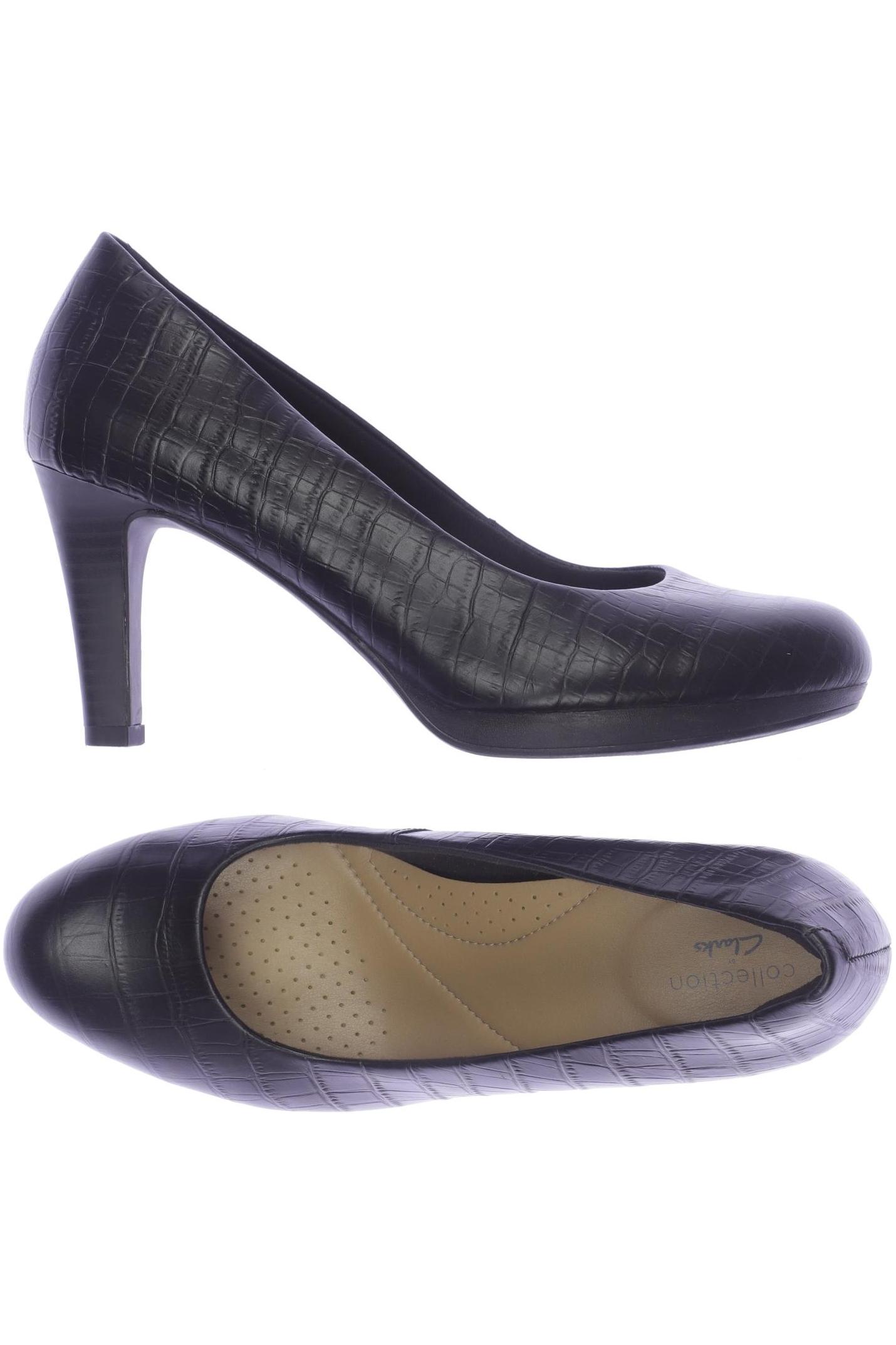 

Clarks Damen Pumps, schwarz, Gr. 38