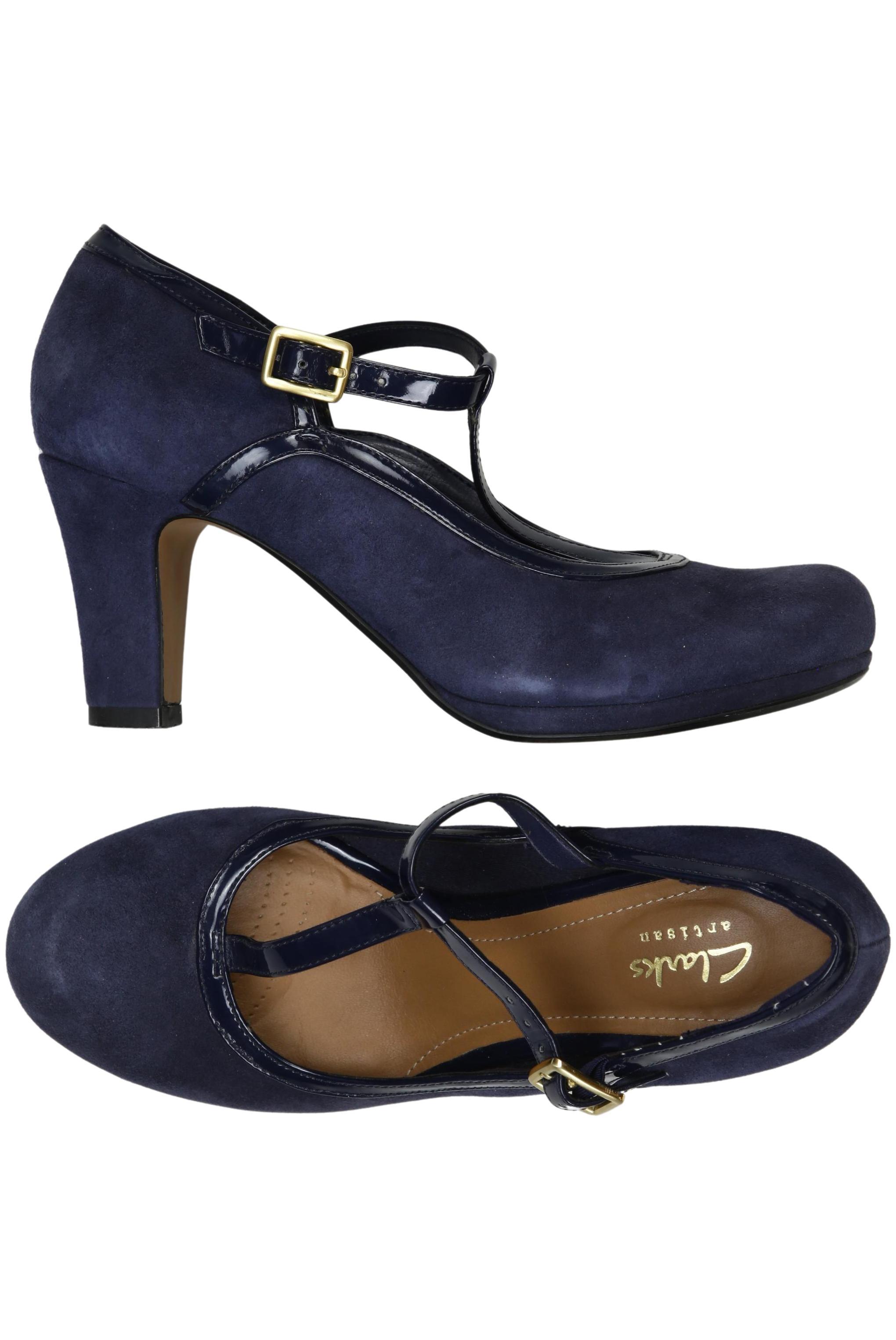 

Clarks Damen Pumps, marineblau, Gr. 38