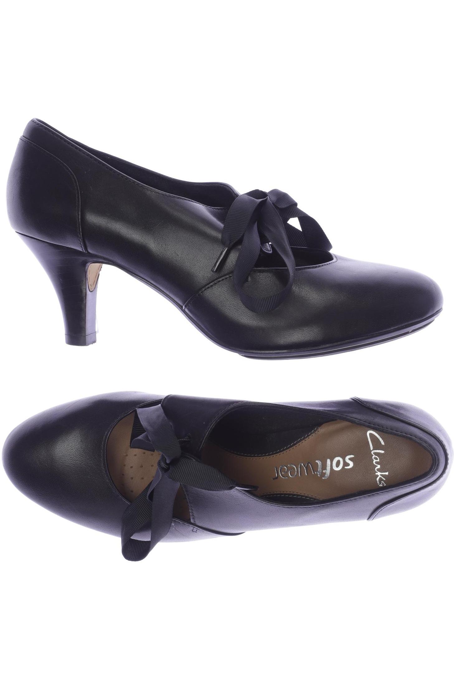

Clarks Damen Pumps, schwarz, Gr. 4