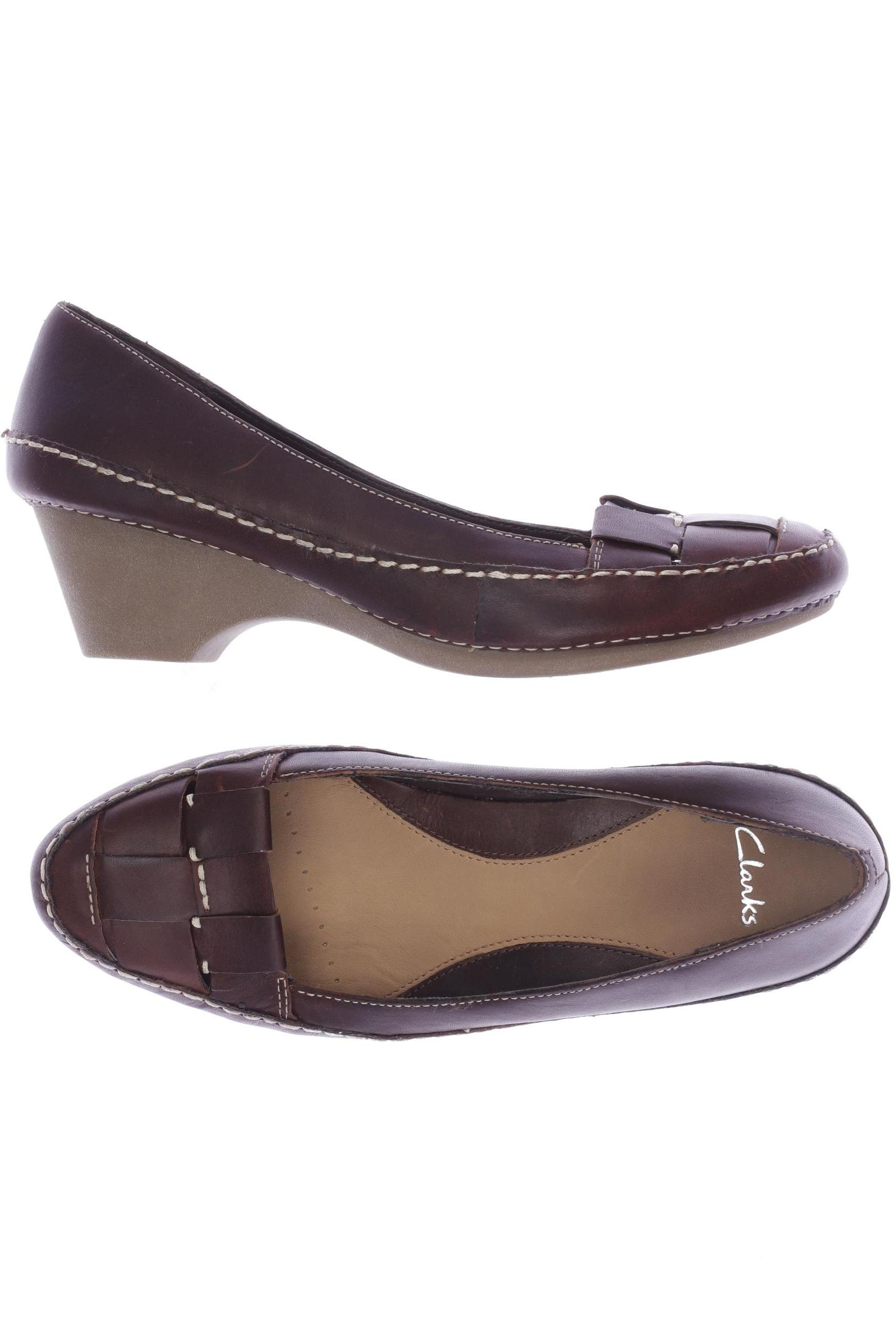 

Clarks Damen Pumps, braun, Gr. 5.5