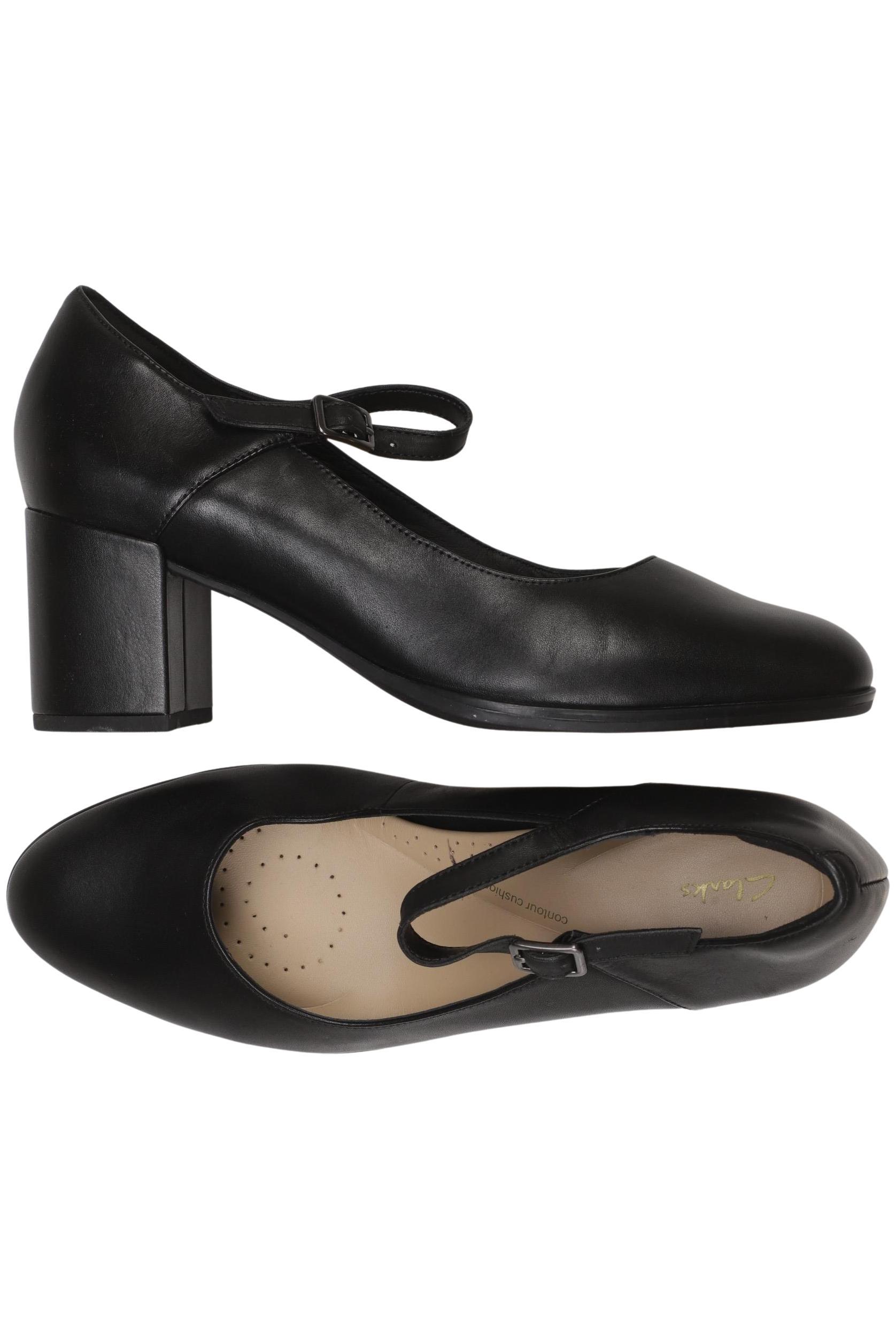 

Clarks Damen Pumps, schwarz, Gr. 41.5