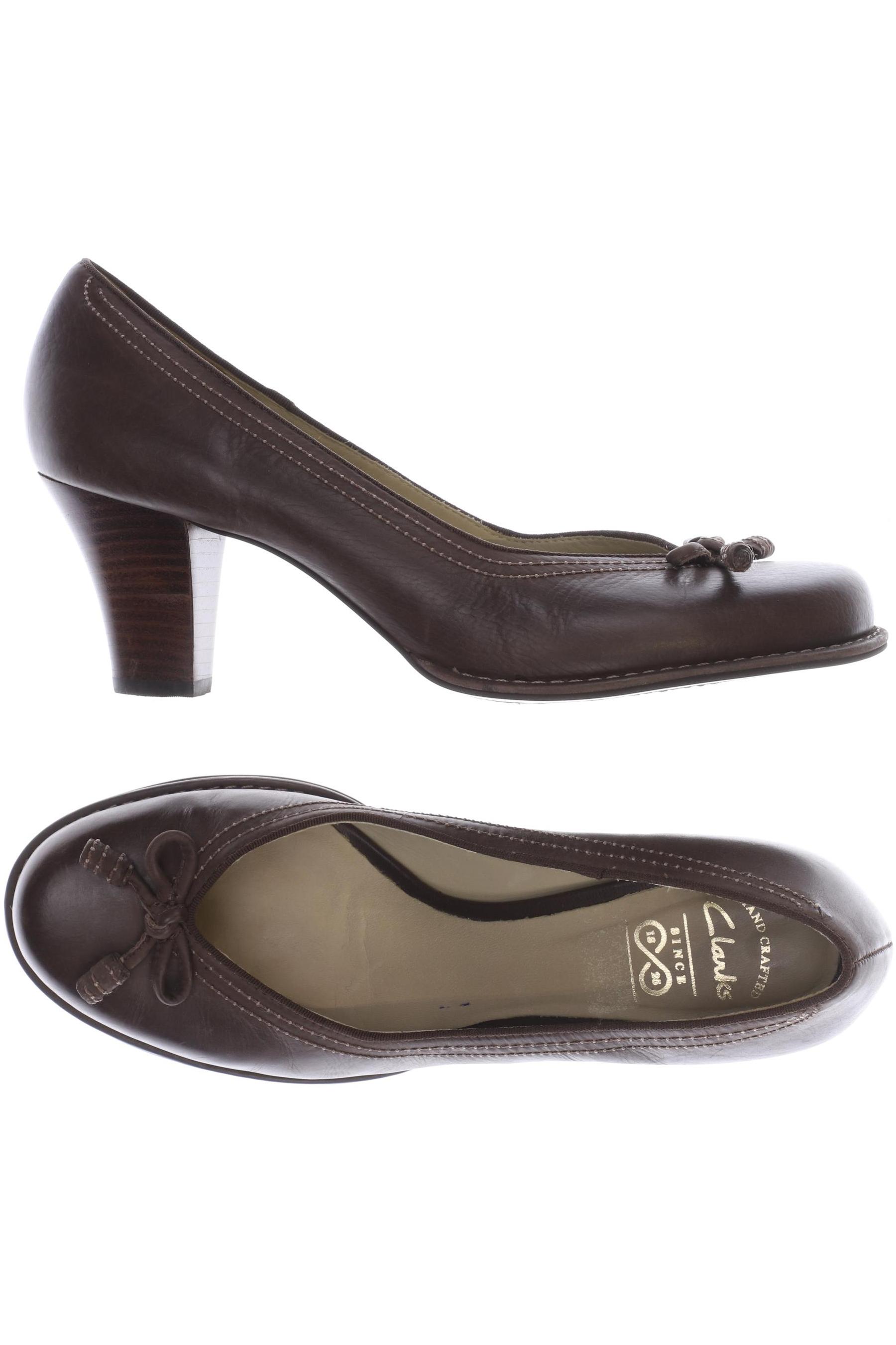 

Clarks Damen Pumps, braun, Gr. 7.5