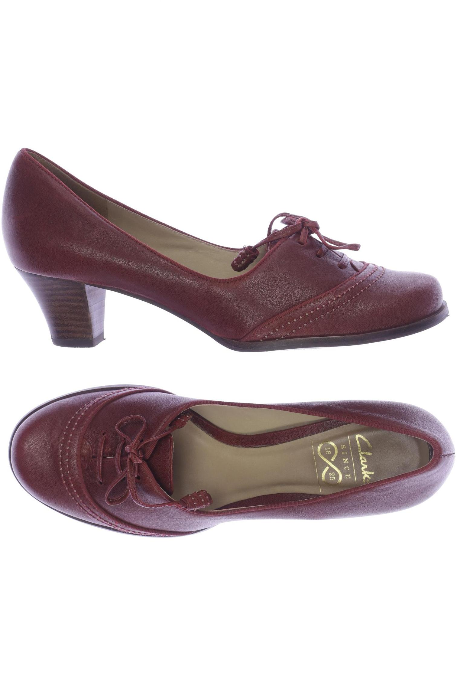 

Clarks Damen Pumps, bordeaux, Gr. 5