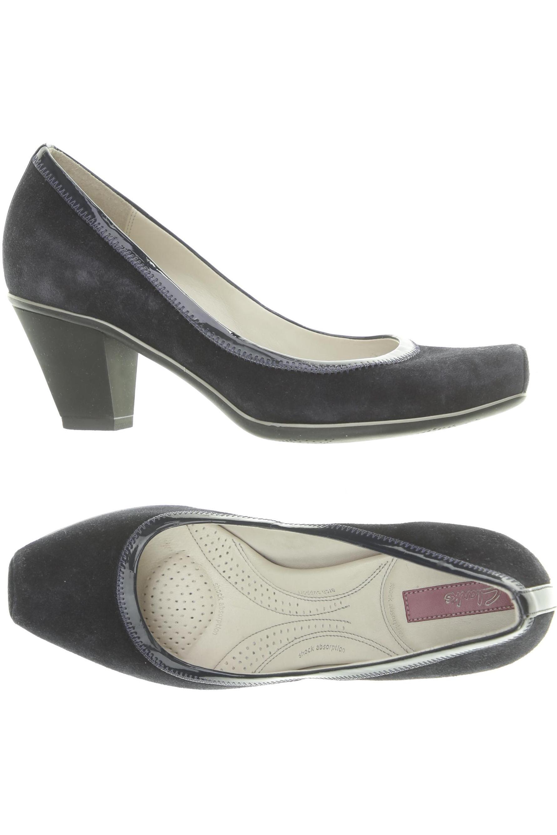 

Clarks Damen Pumps, blau, Gr. 7