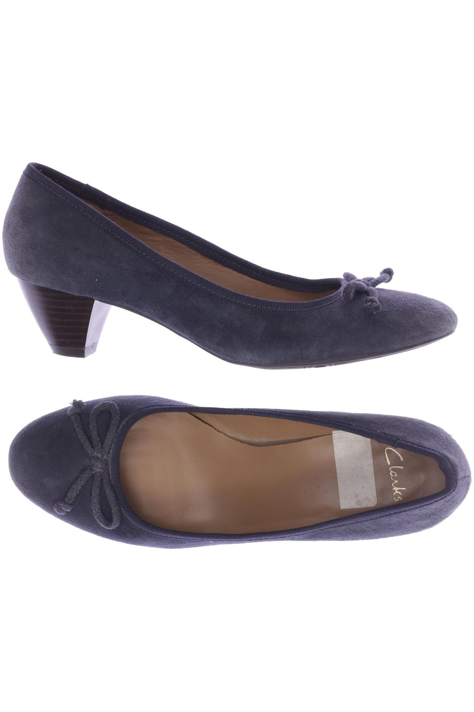 

Clarks Damen Pumps, marineblau, Gr. 6